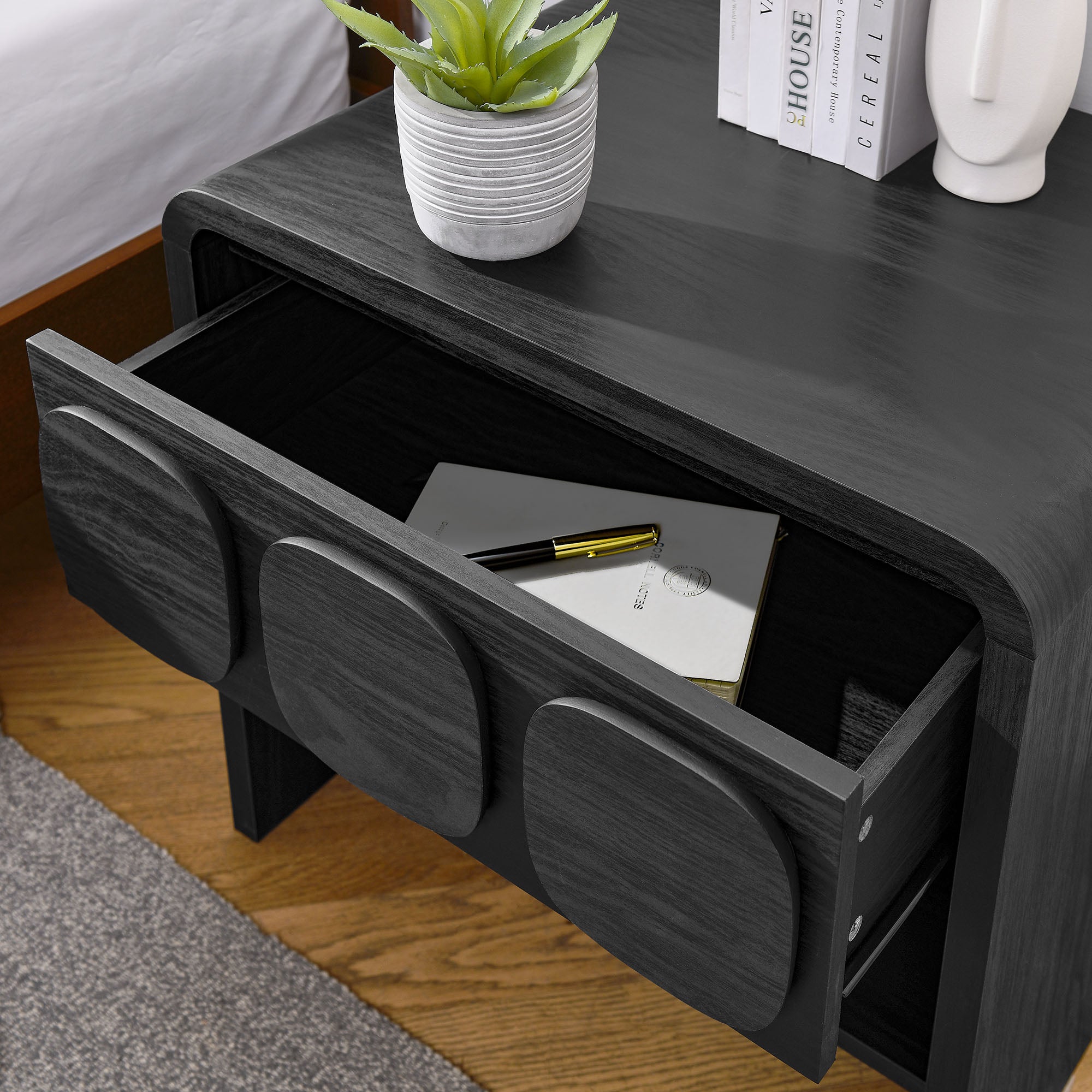 Modway Toscana 1-Drawer Nightstand