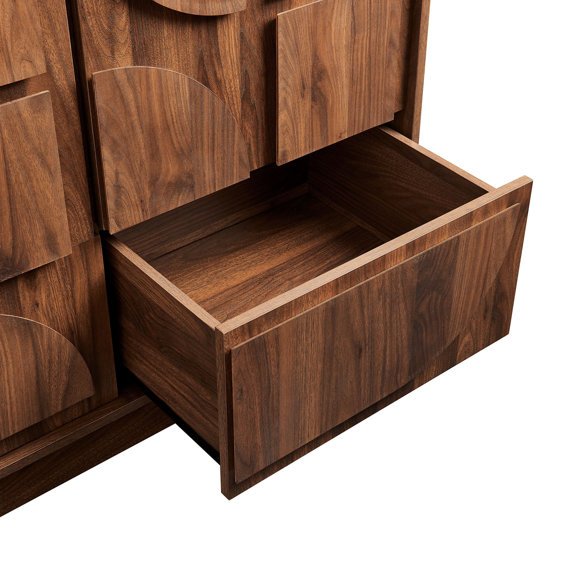 Modway Bulwark 3-Door Wardrobe Closet