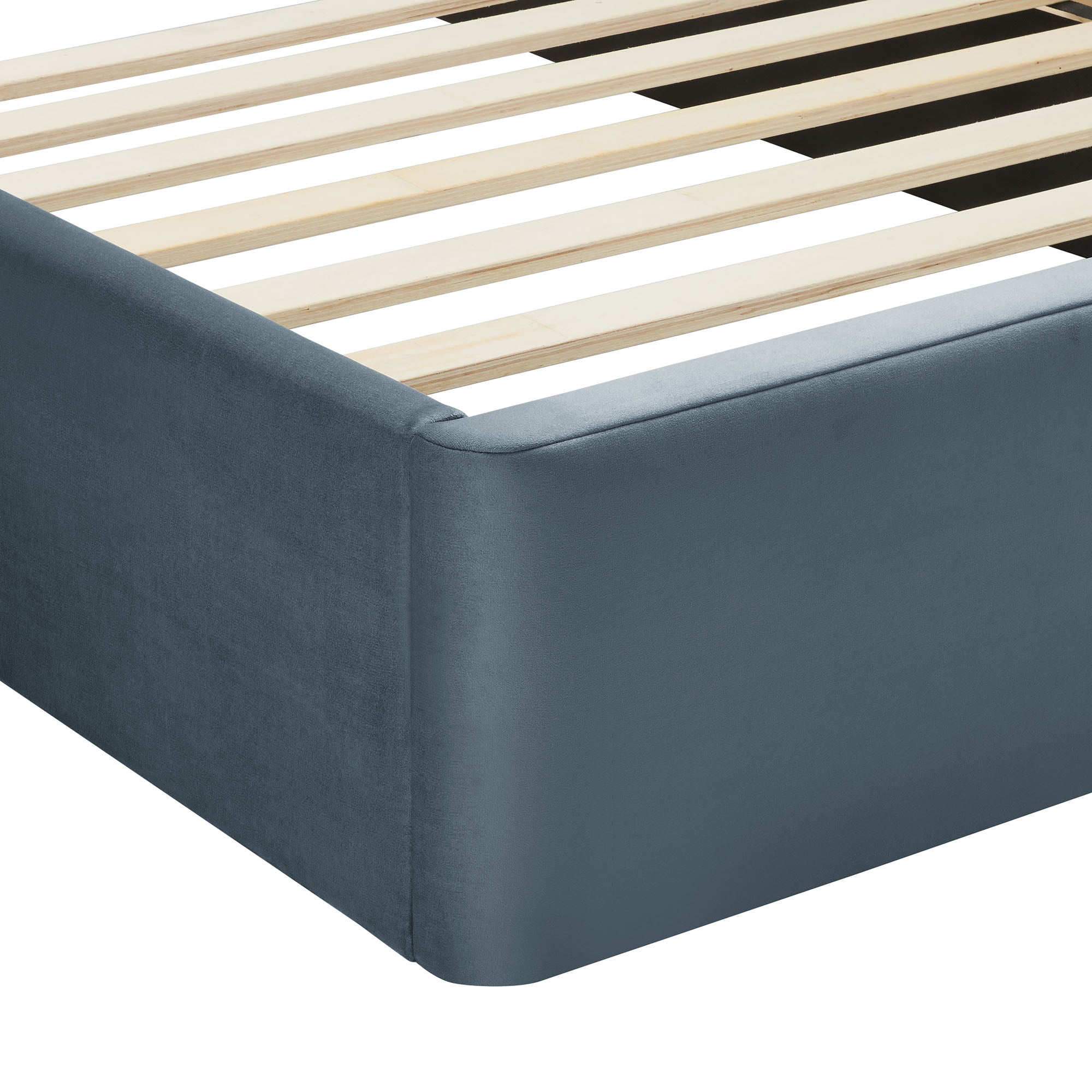 Modway Solana Arched Performance Velvet Twin Platform Bed