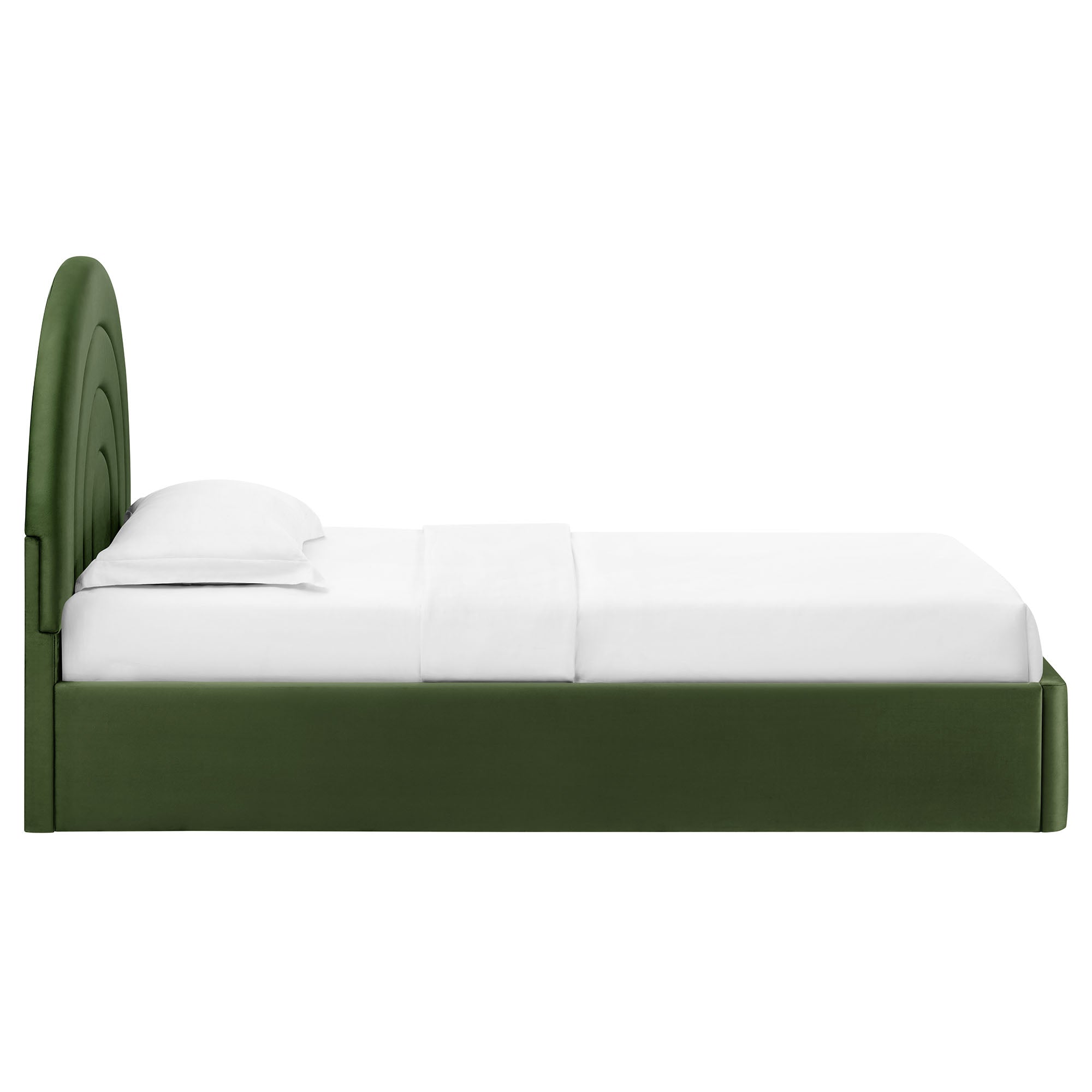 Modway Solana Arched Performance Velvet Twin Platform Bed
