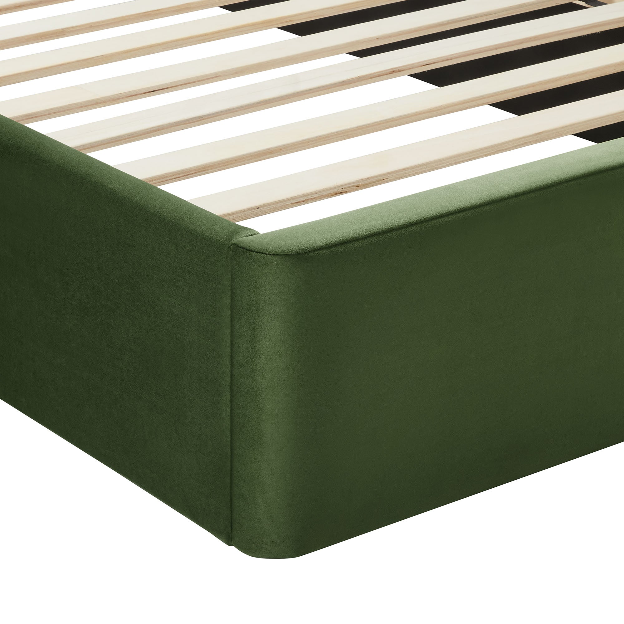 Modway Solana Arched Performance Velvet Twin Platform Bed