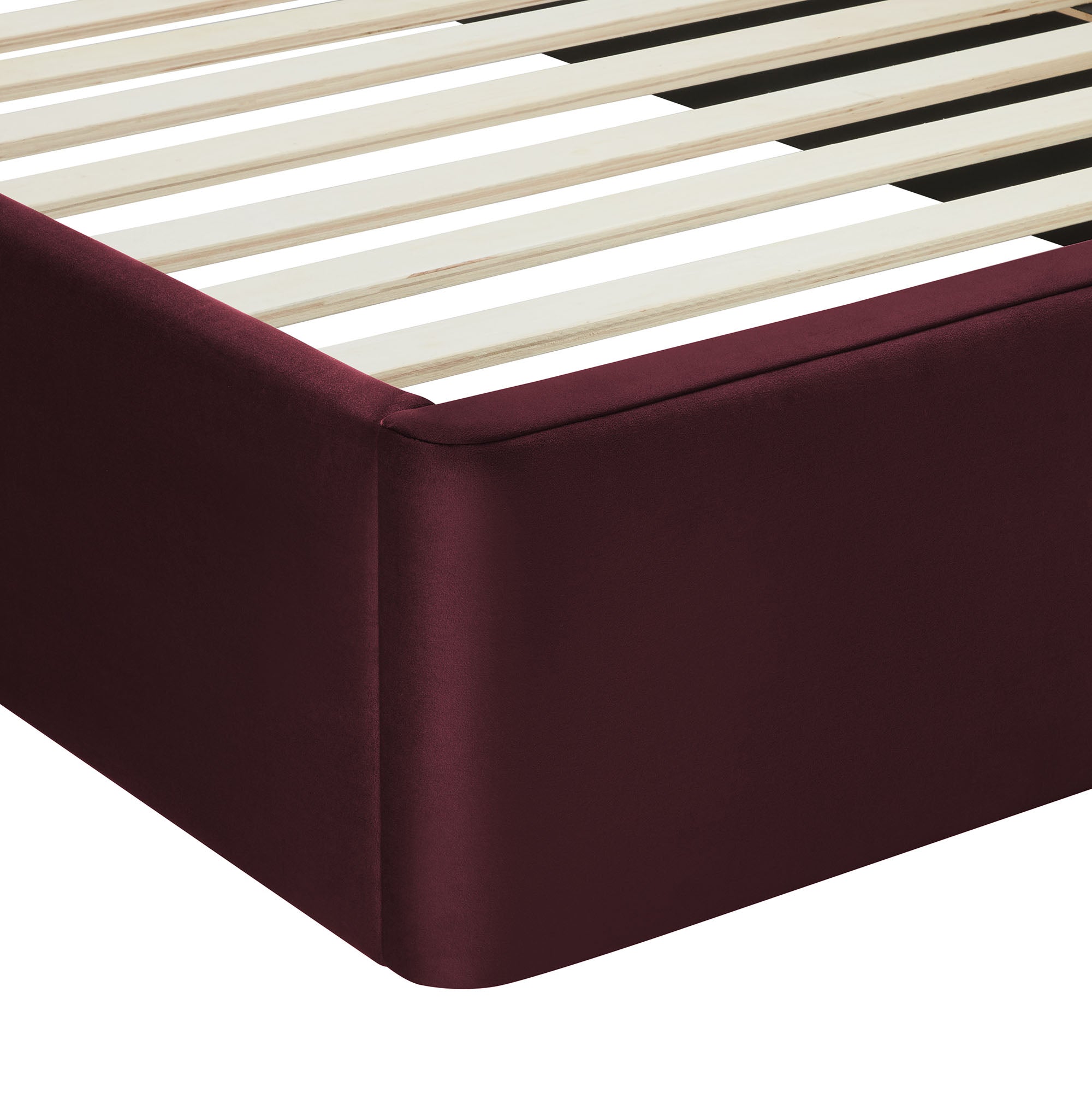 Modway Solana Arched Performance Velvet Twin Platform Bed