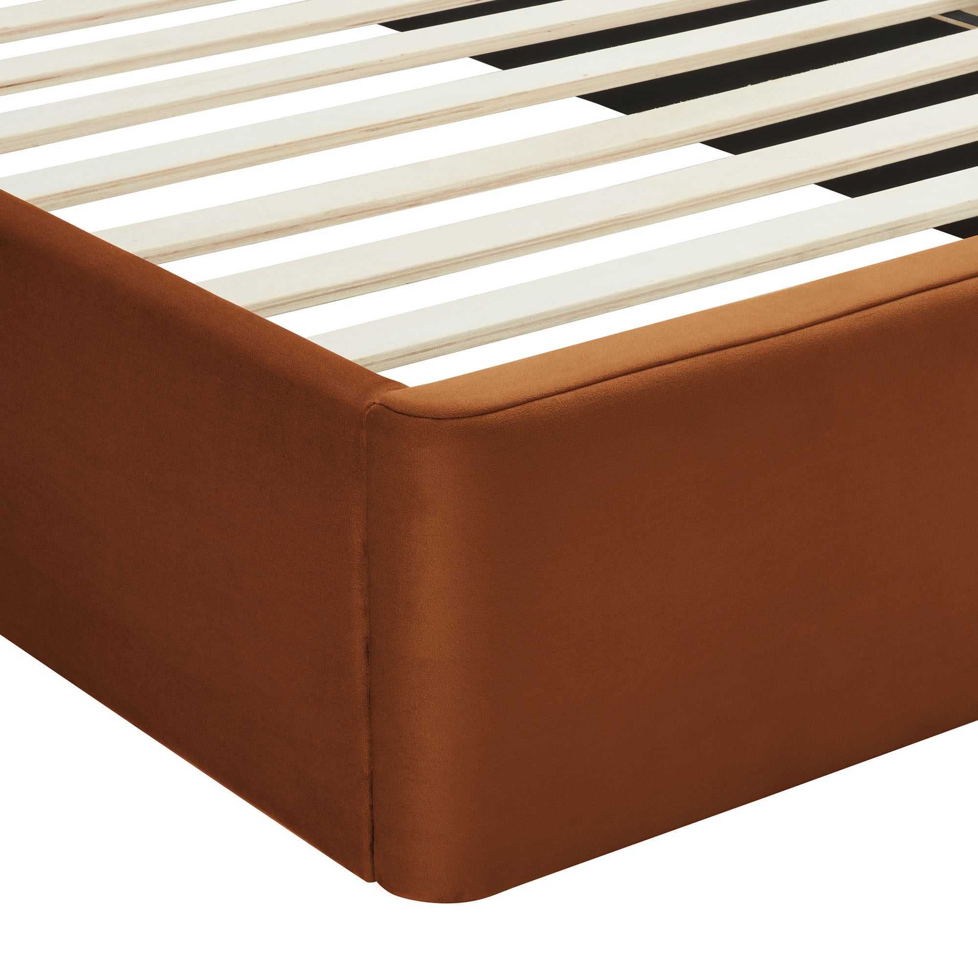 Modway Solana Arched Performance Velvet Twin Platform Bed