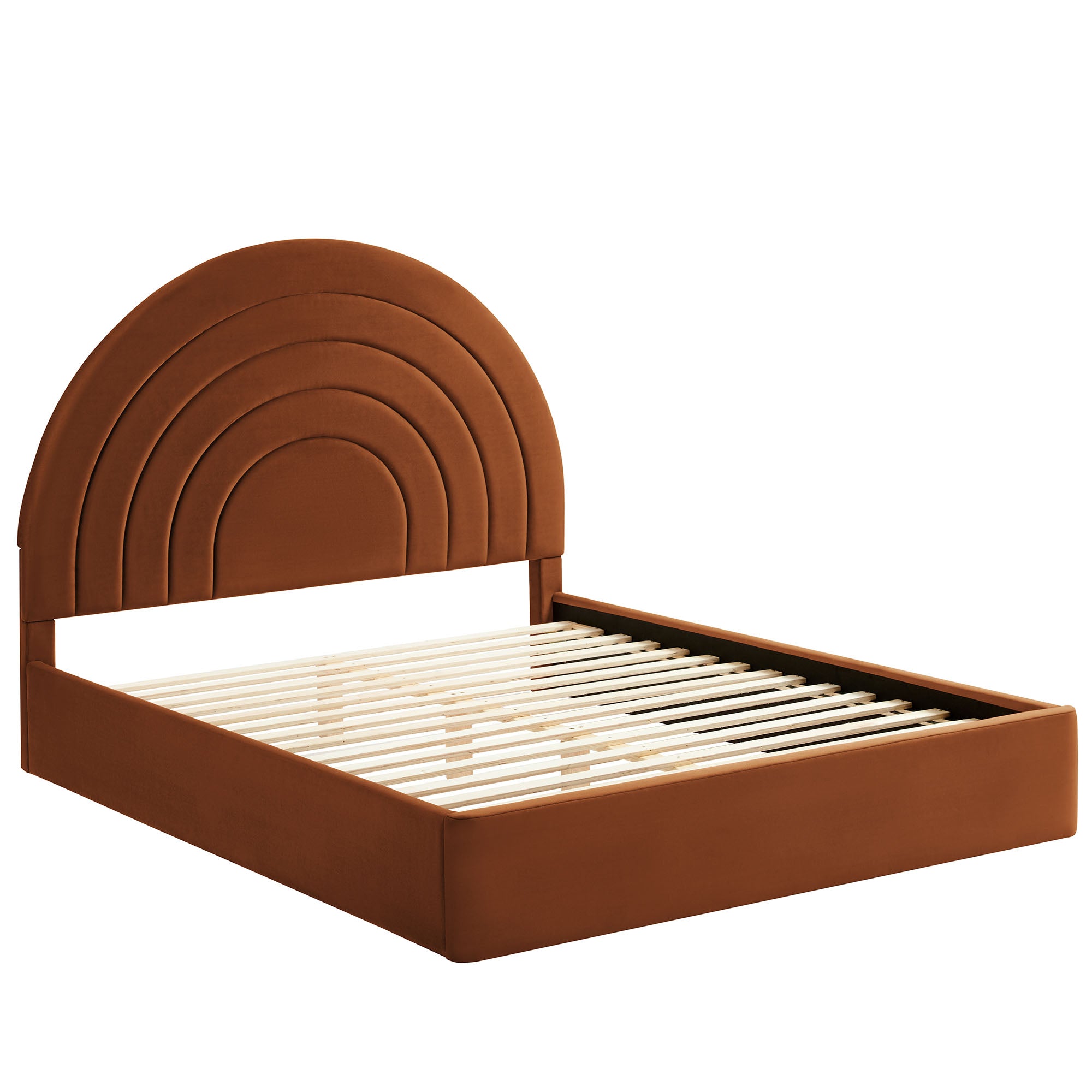 Modway Solana Arched Performance Velvet Full Platform Bed