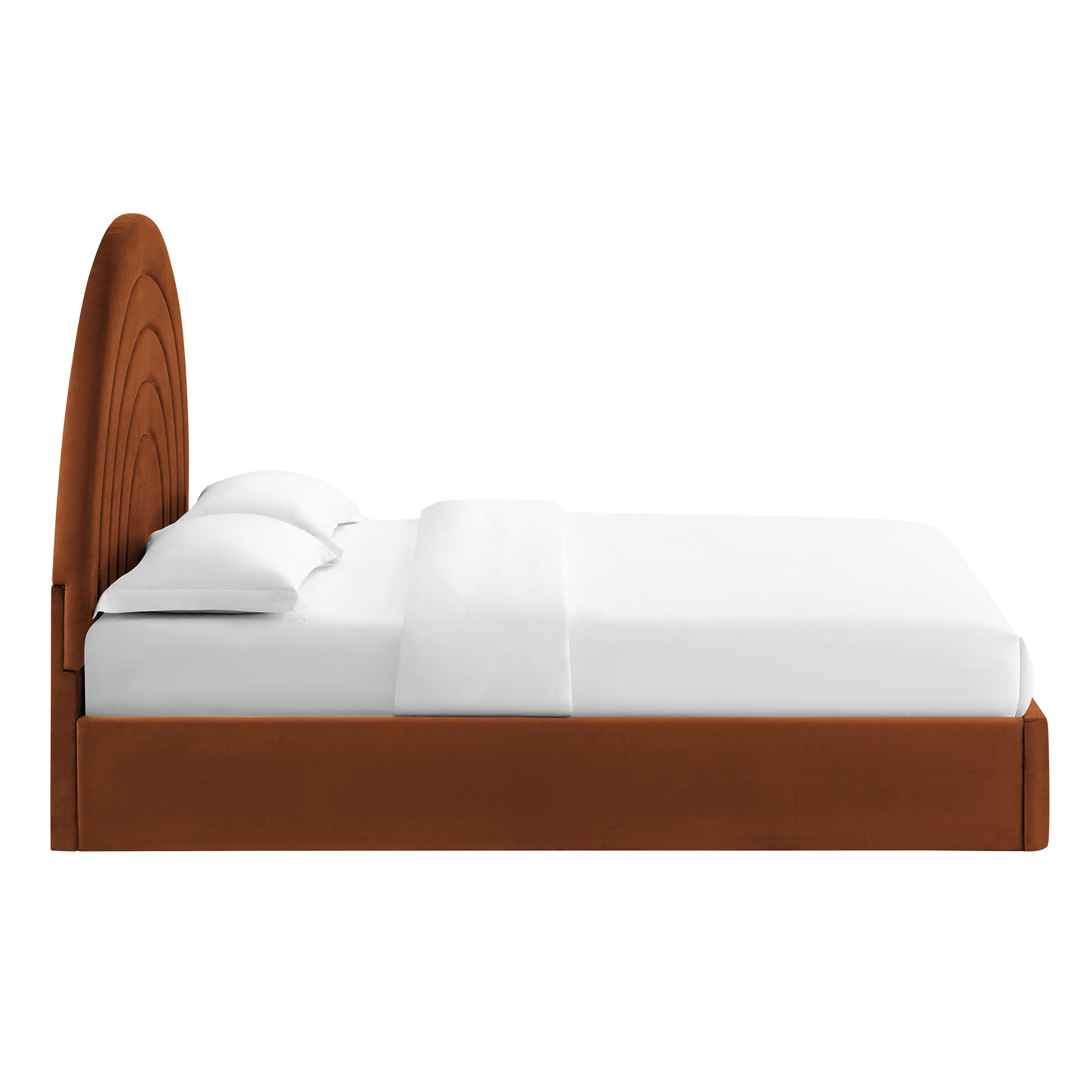 Modway Solana Arched Performance Velvet Queen Platform Bed