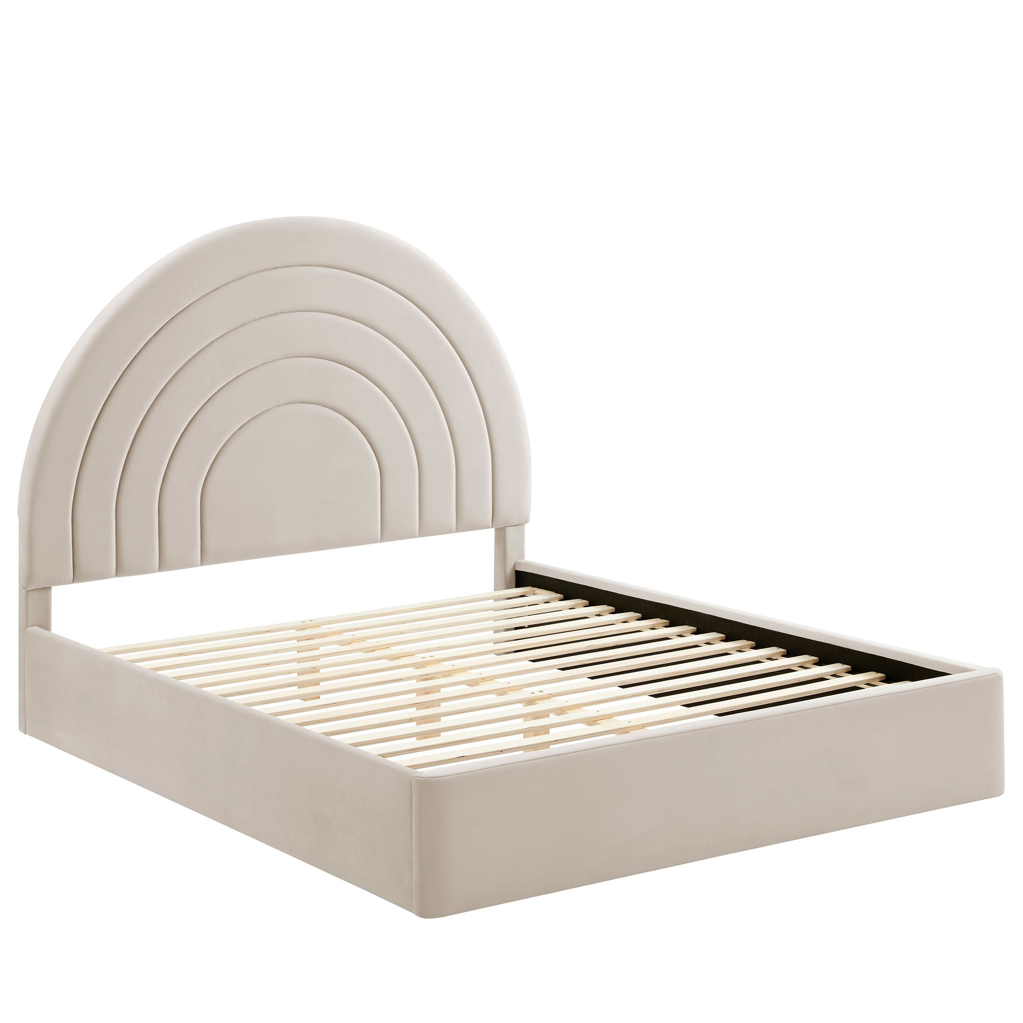 Modway Solana Arched Performance Velvet King Platform Bed