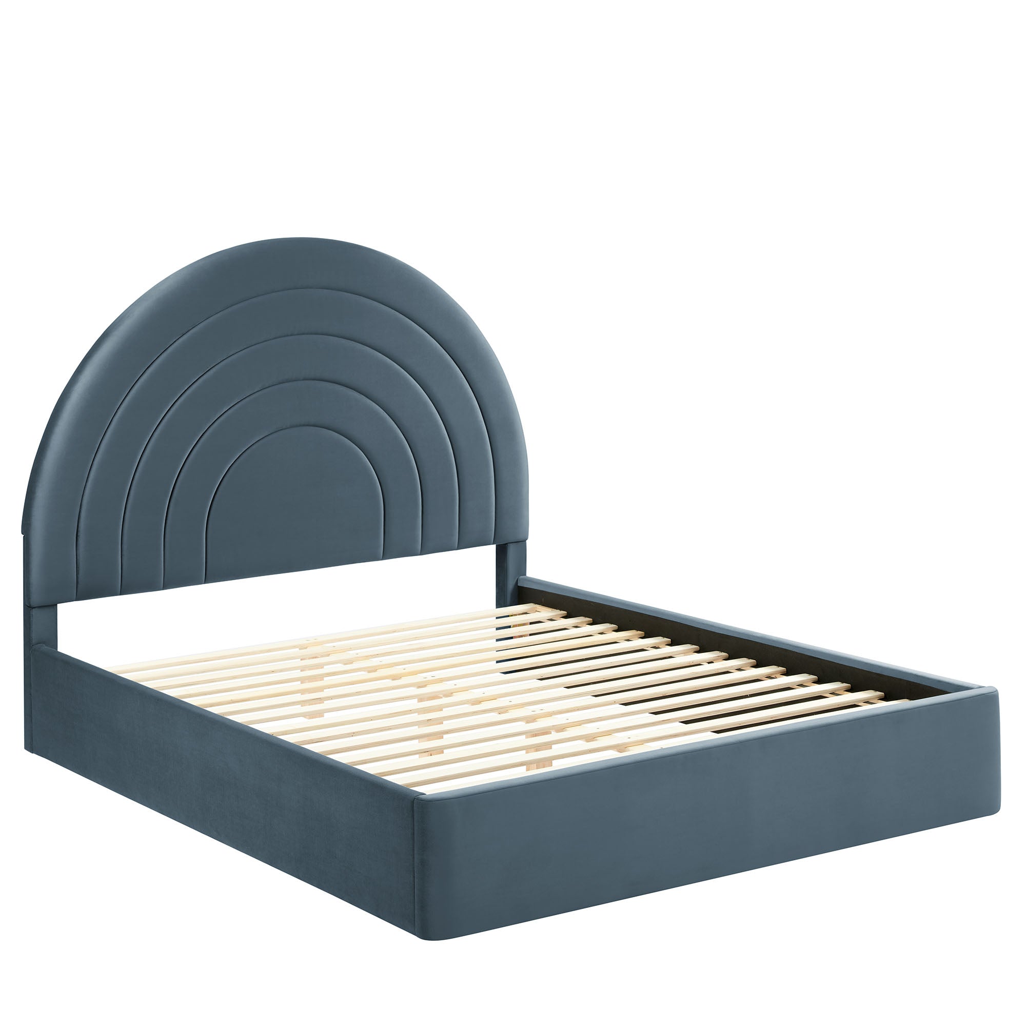 Modway Solana Arched Performance Velvet King Platform Bed