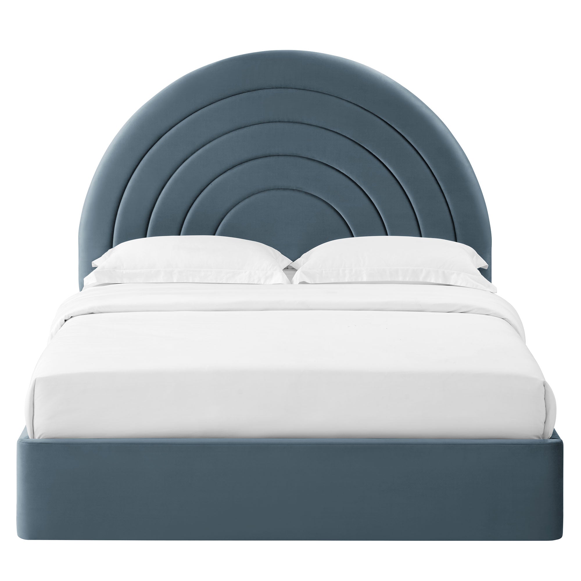 Modway Solana Arched Performance Velvet King Platform Bed