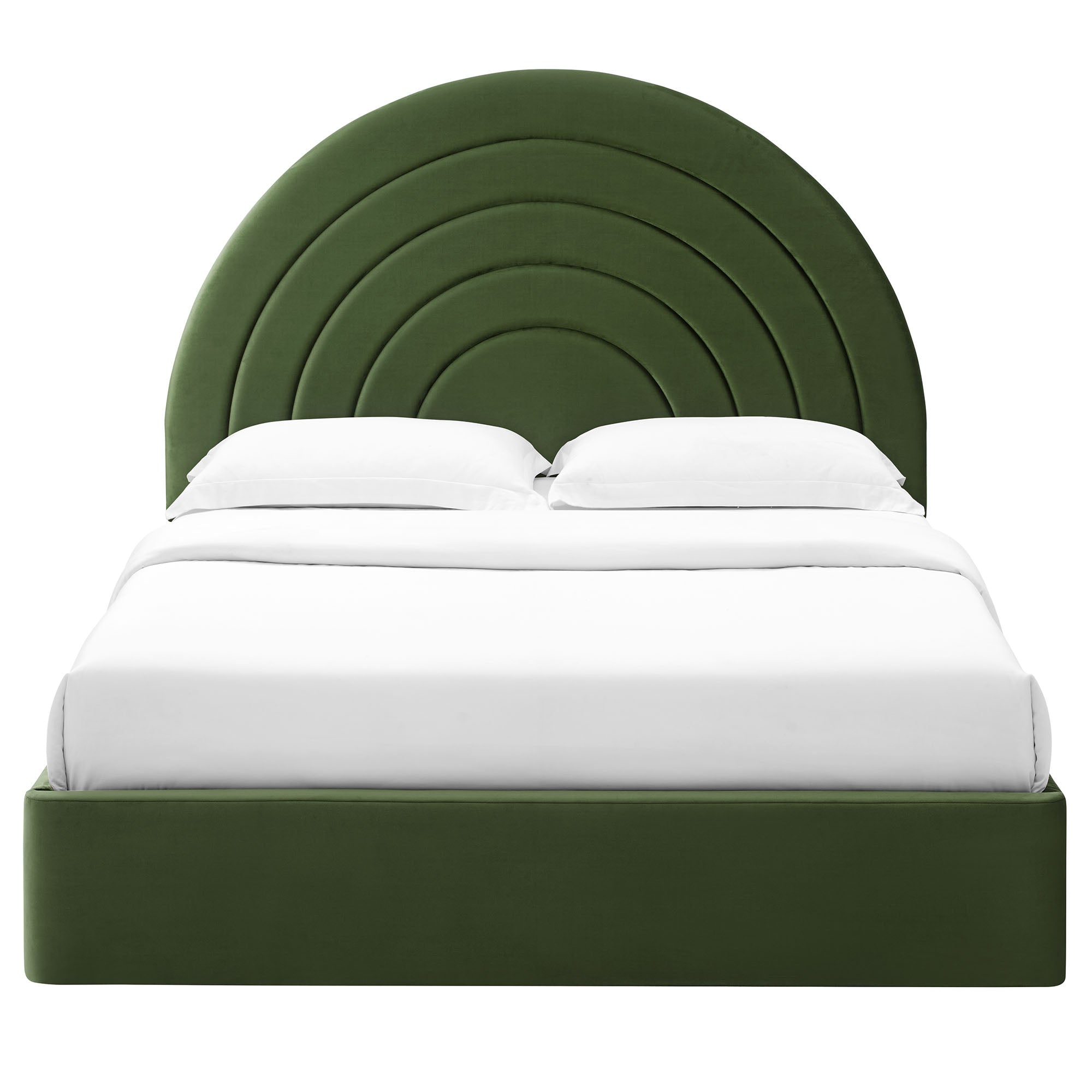 Modway Solana Arched Performance Velvet King Platform Bed