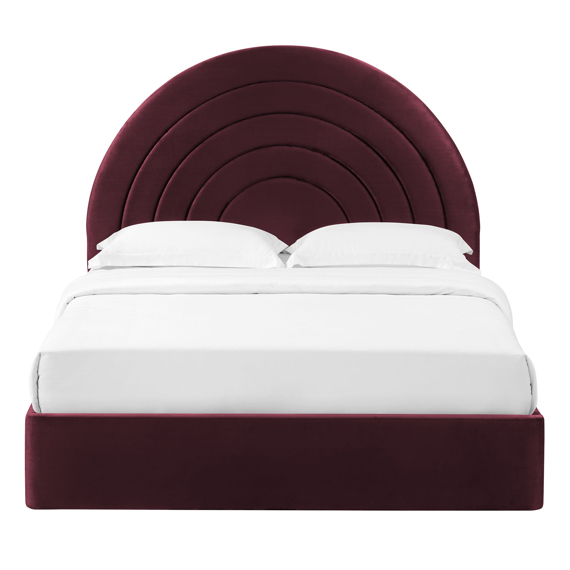 Modway Solana Arched Performance Velvet King Platform Bed