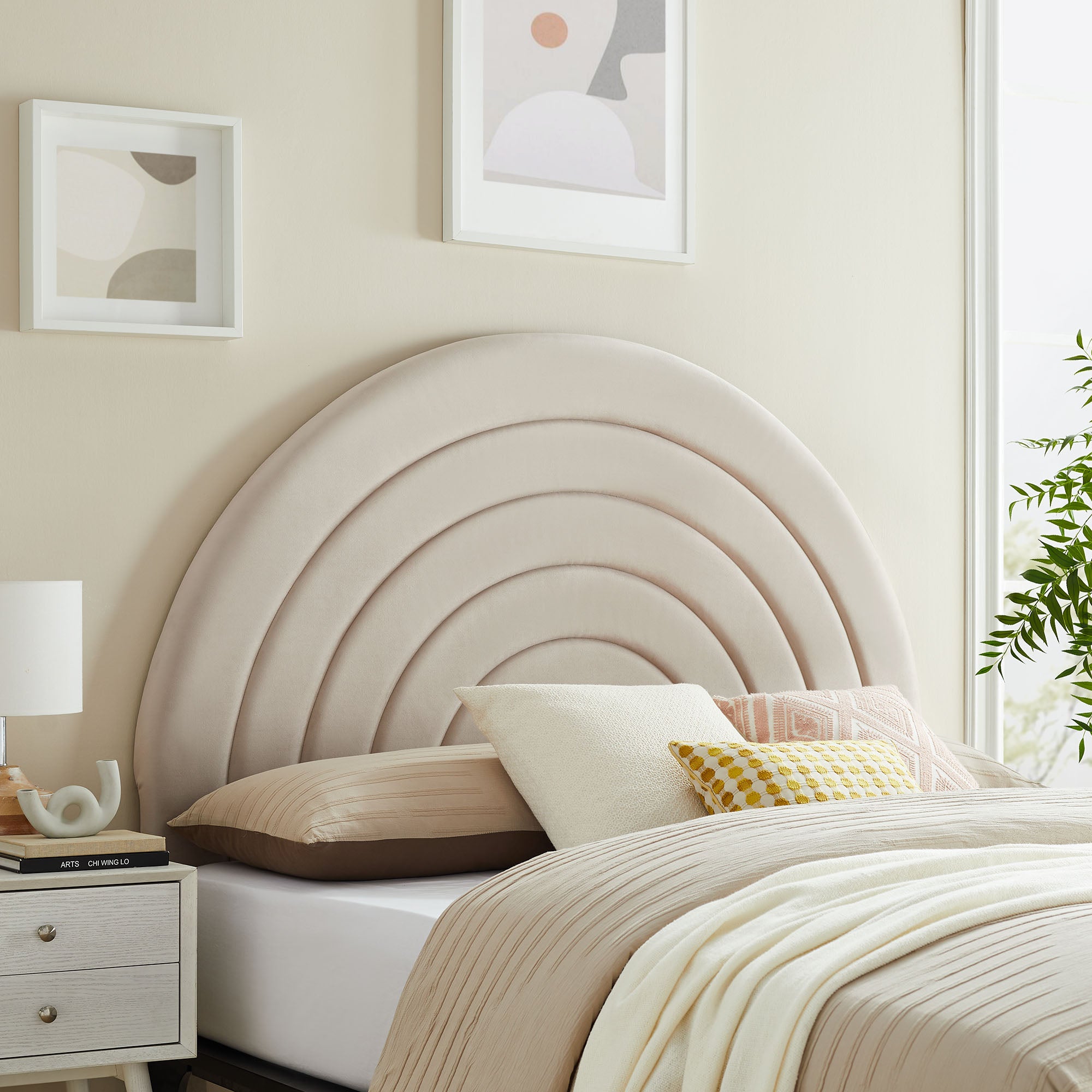 Modway Solana Arched Performance Velvet King Headboard