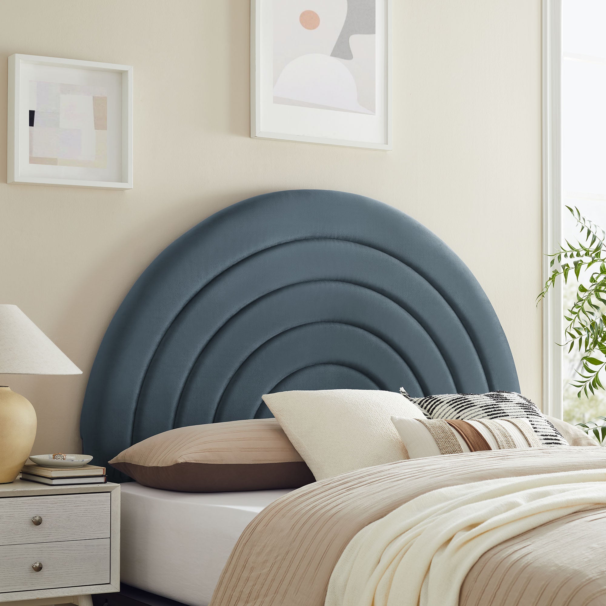 Modway Solana Arched Performance Velvet King Headboard