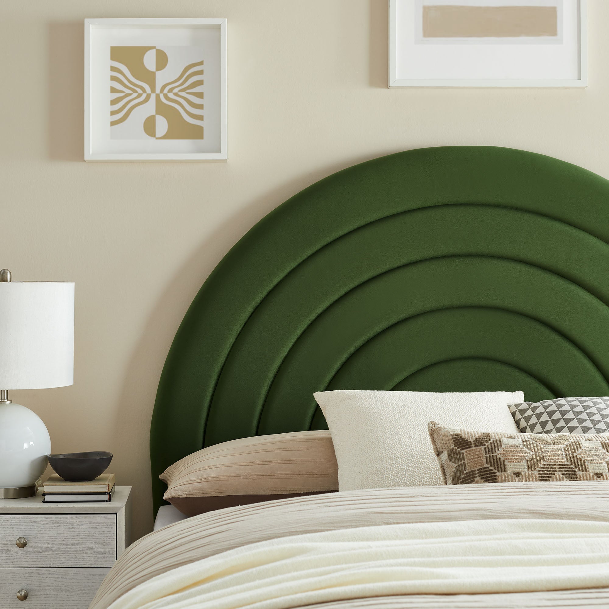 Modway Solana Arched Performance Velvet King Headboard