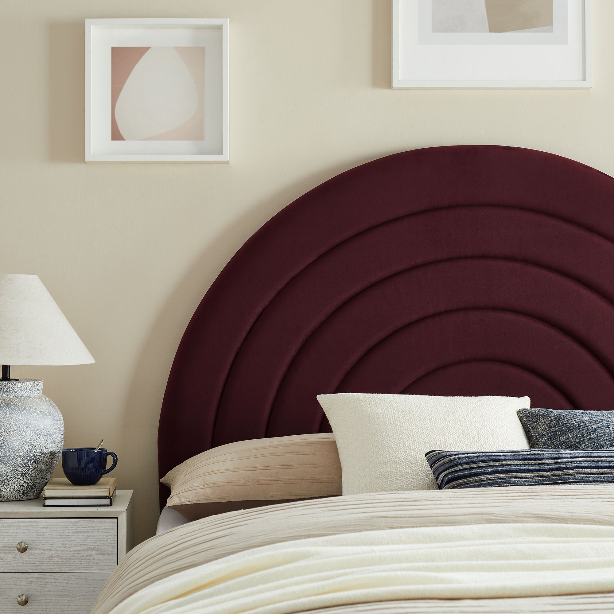 Modway Solana Arched Performance Velvet King Headboard