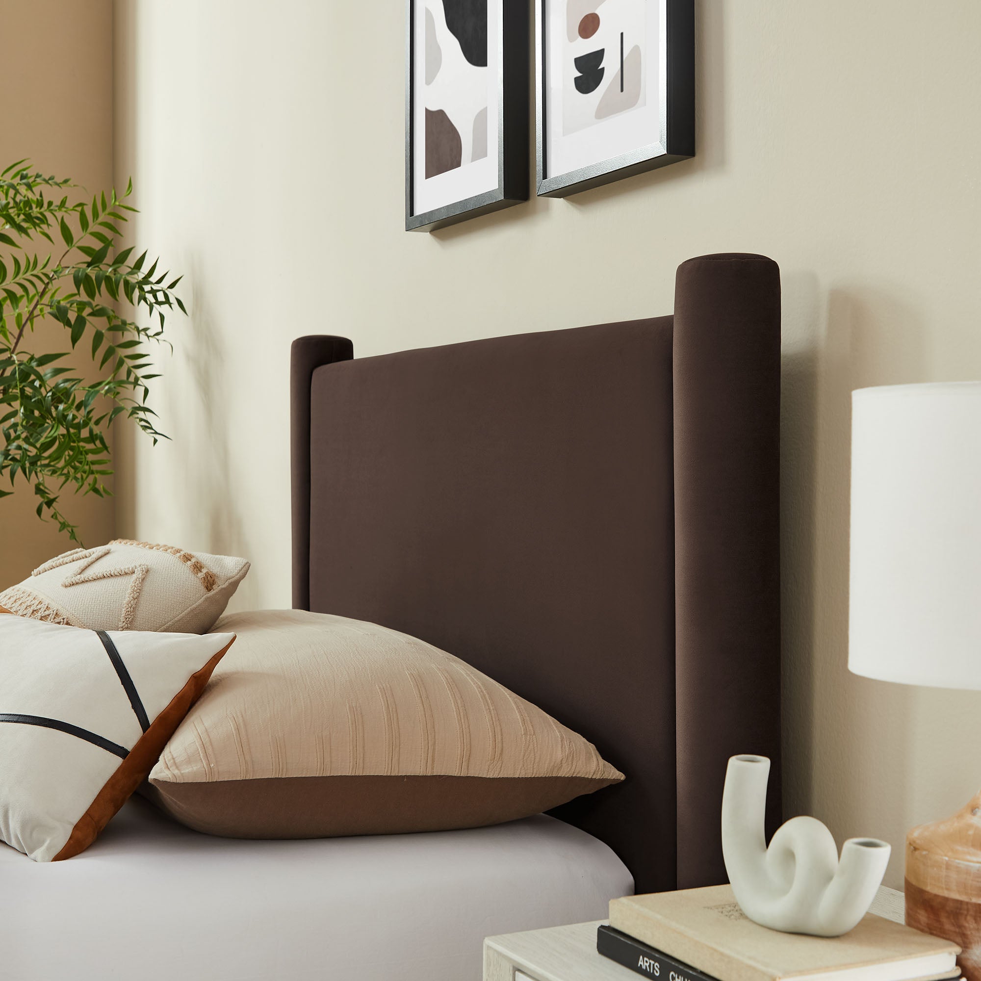 Modway Rael Performance Velvet Twin Platform Bed
