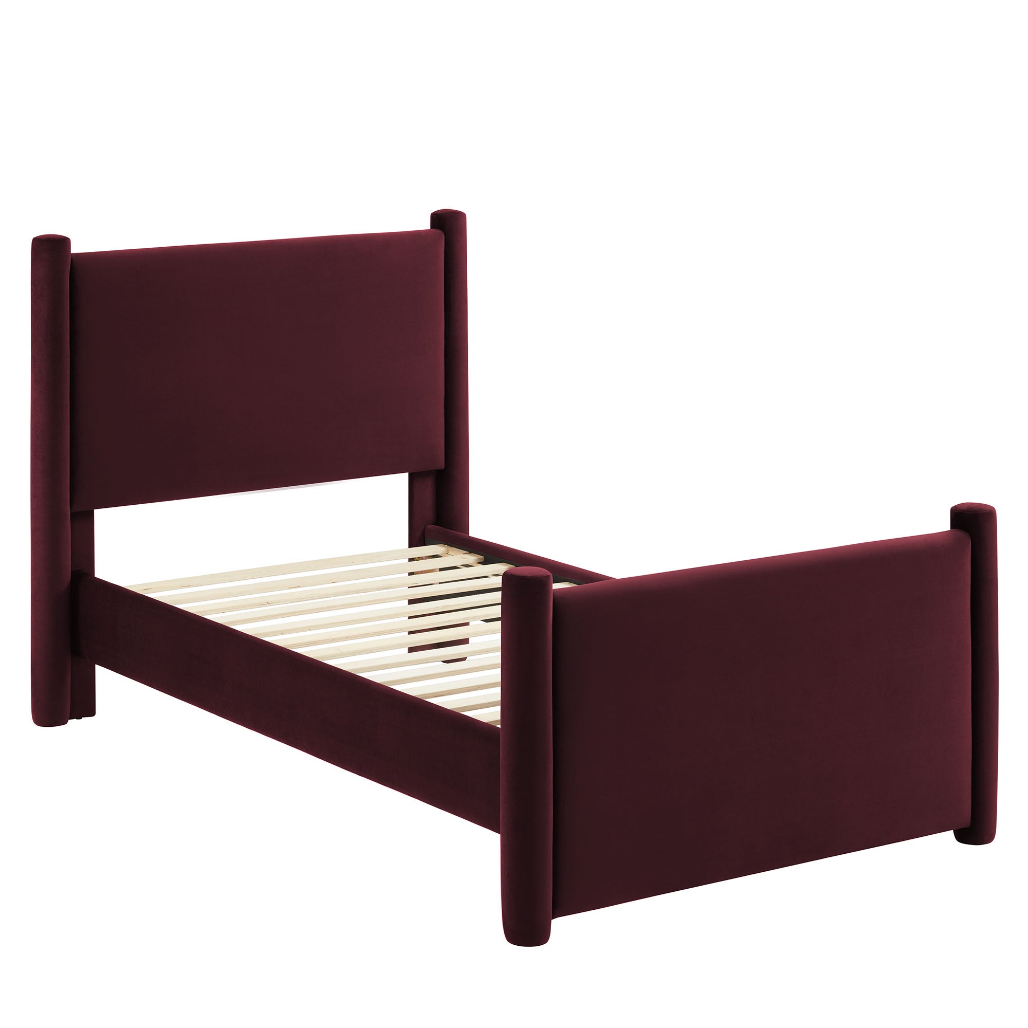 Modway Rael Performance Velvet Twin Platform Bed