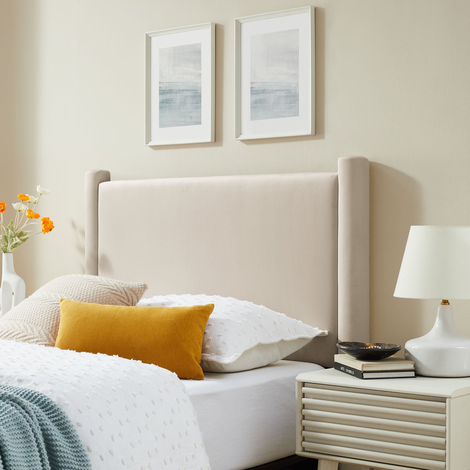 Modway Rael Performance Velvet Twin Headboard