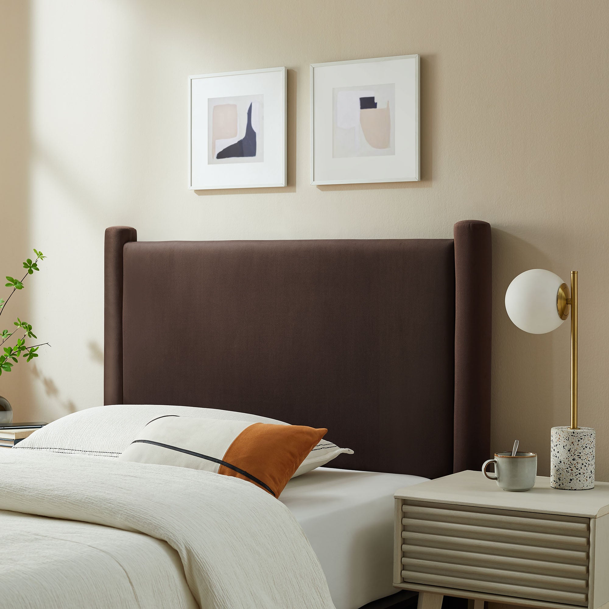 Modway Rael Performance Velvet Twin Headboard
