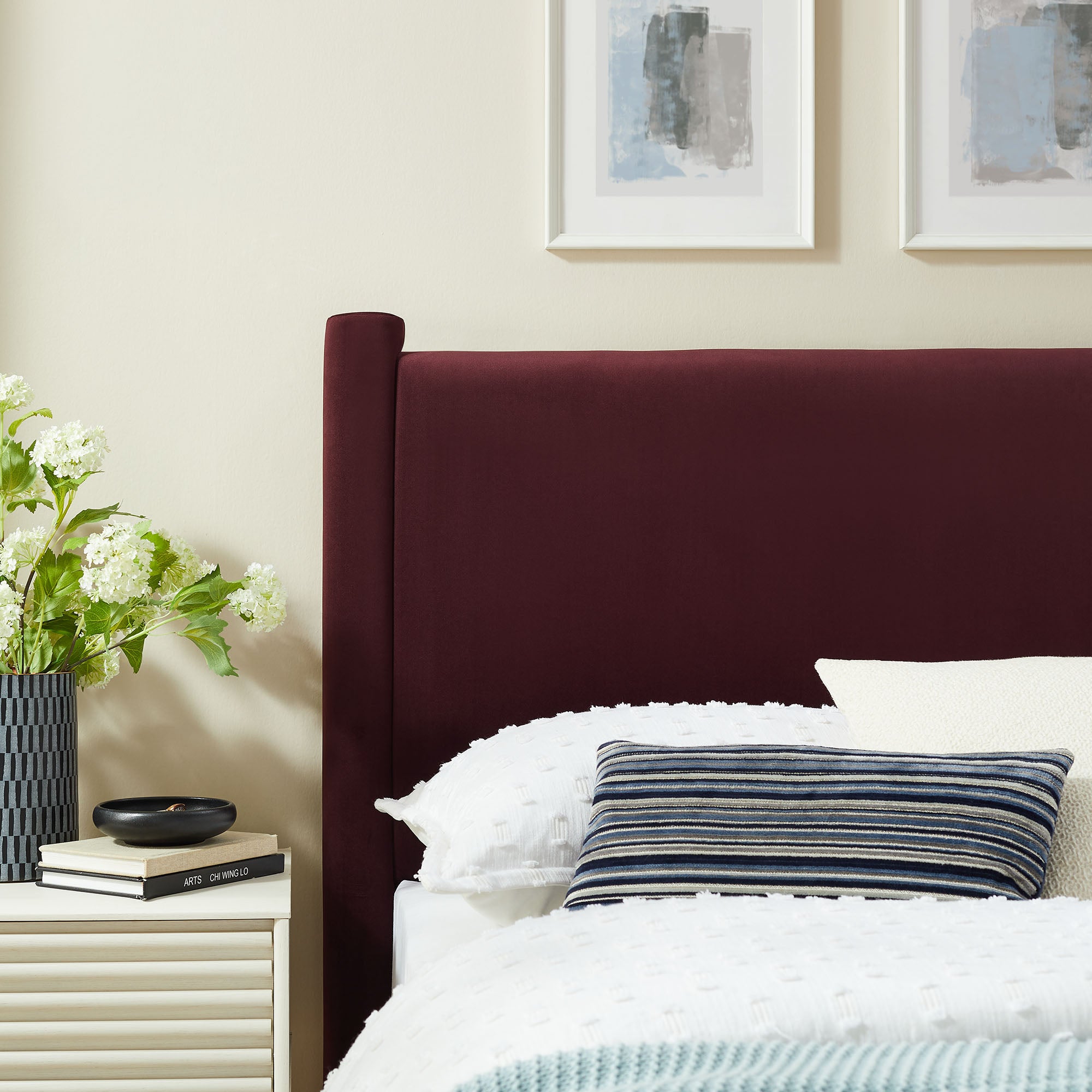 Modway Rael Performance Velvet Twin Headboard
