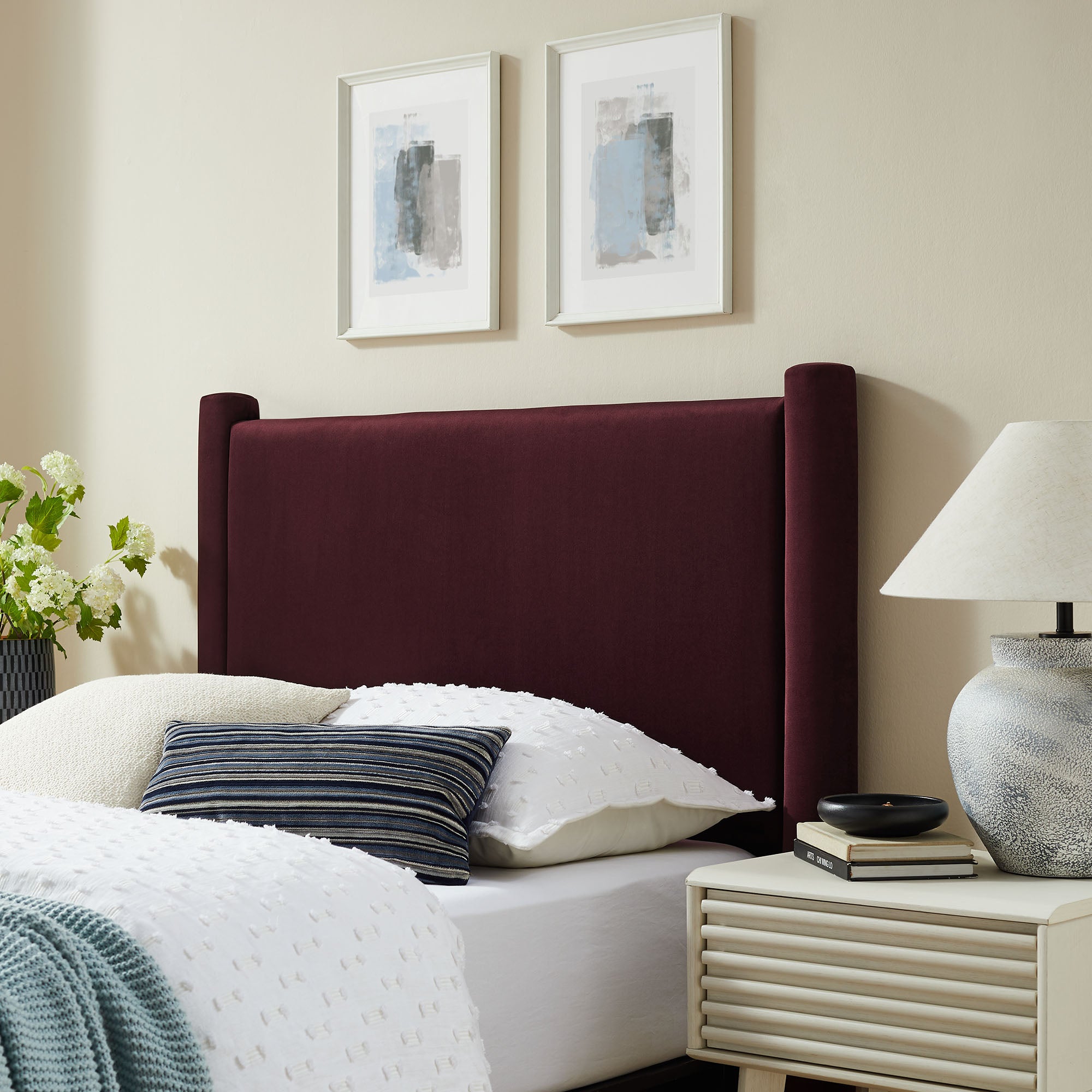 Modway Rael Performance Velvet Twin Headboard