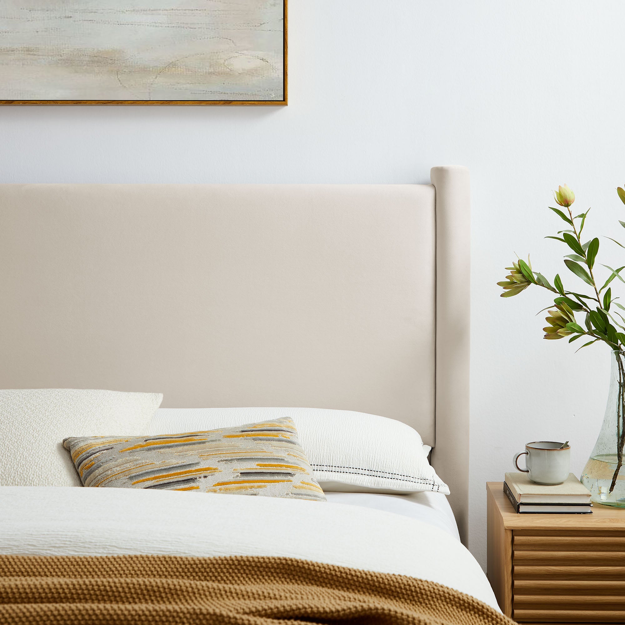 Modway Rael Performance Velvet Full Headboard