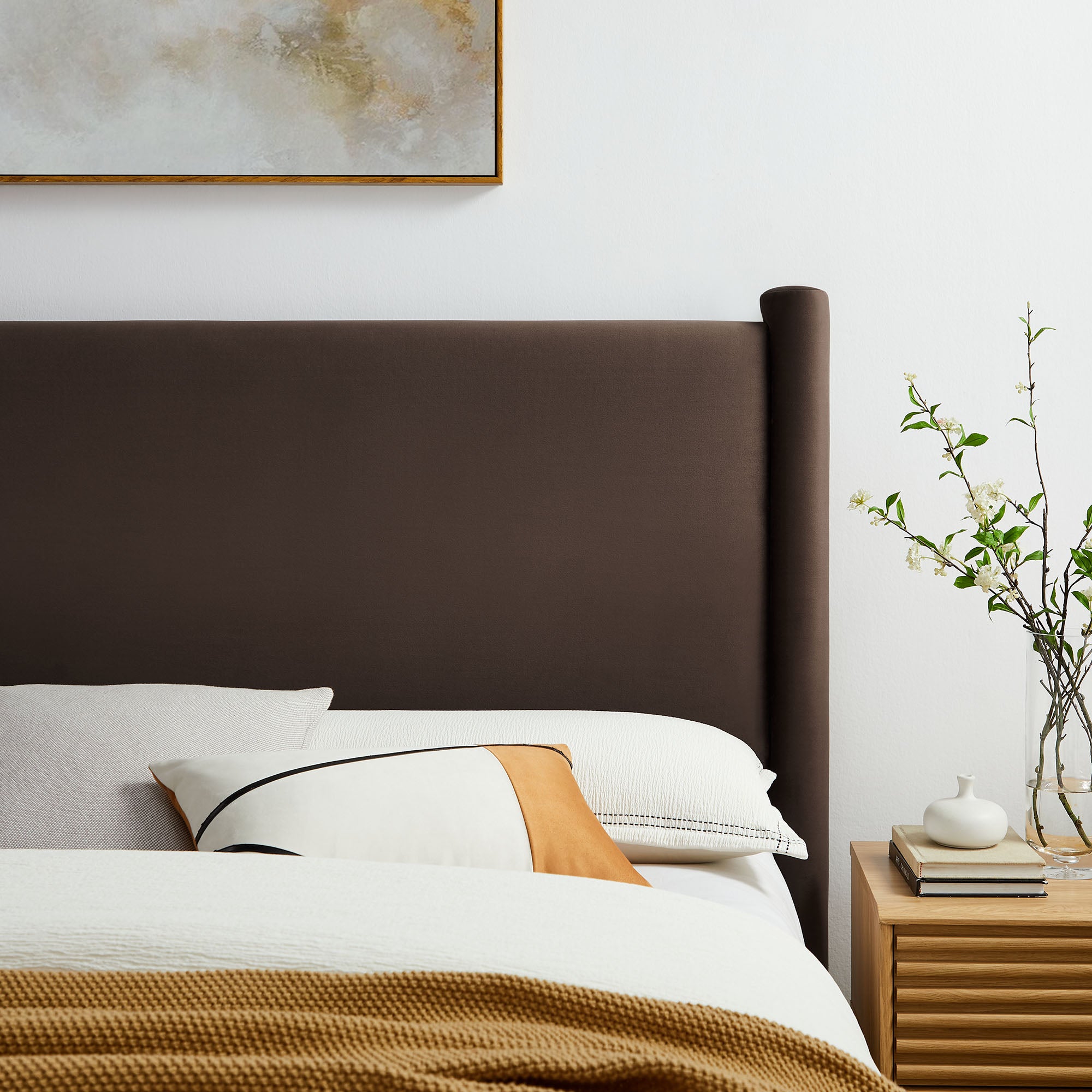 Modway Rael Performance Velvet Full Headboard