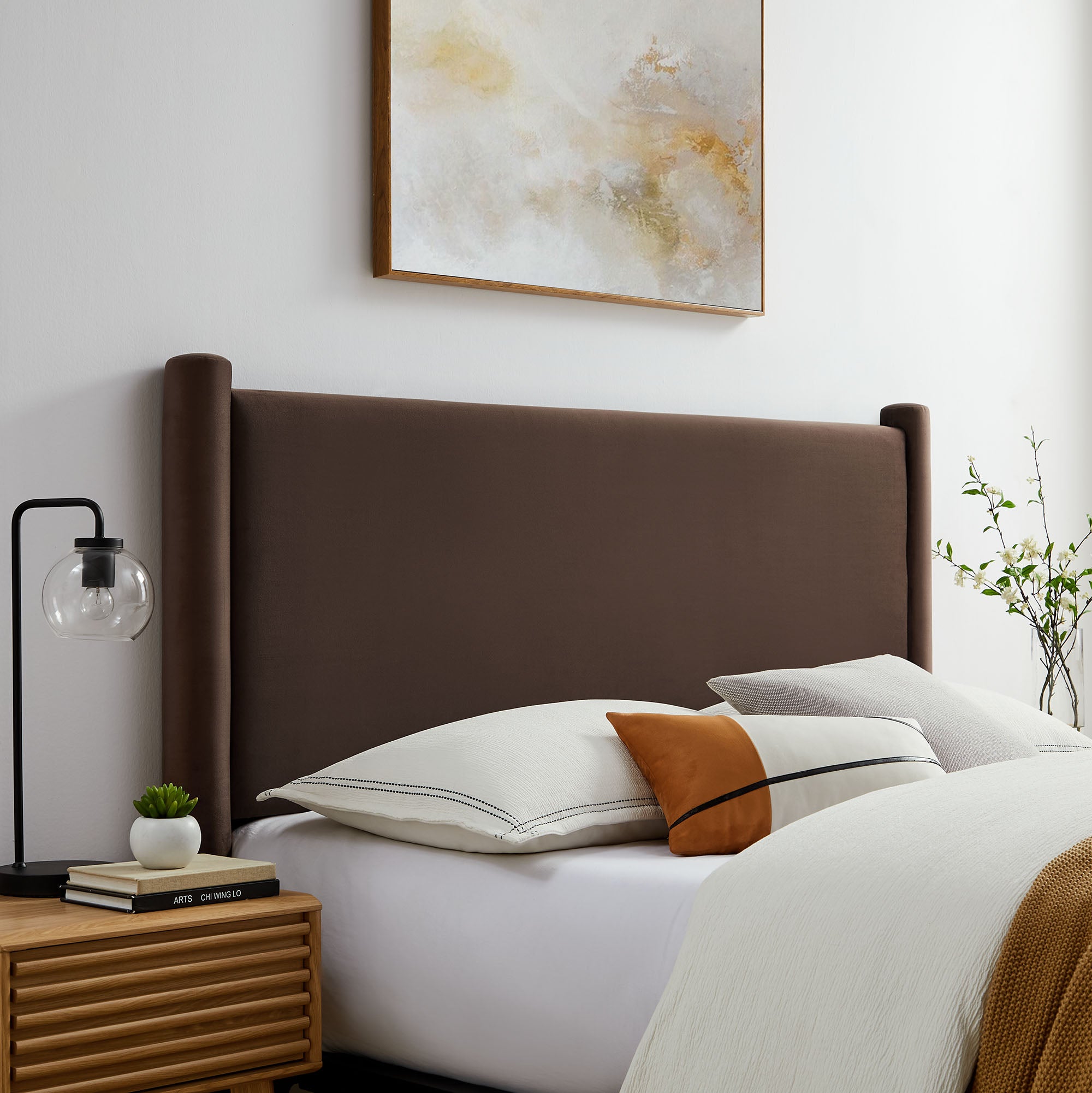 Modway Rael Performance Velvet King Headboard