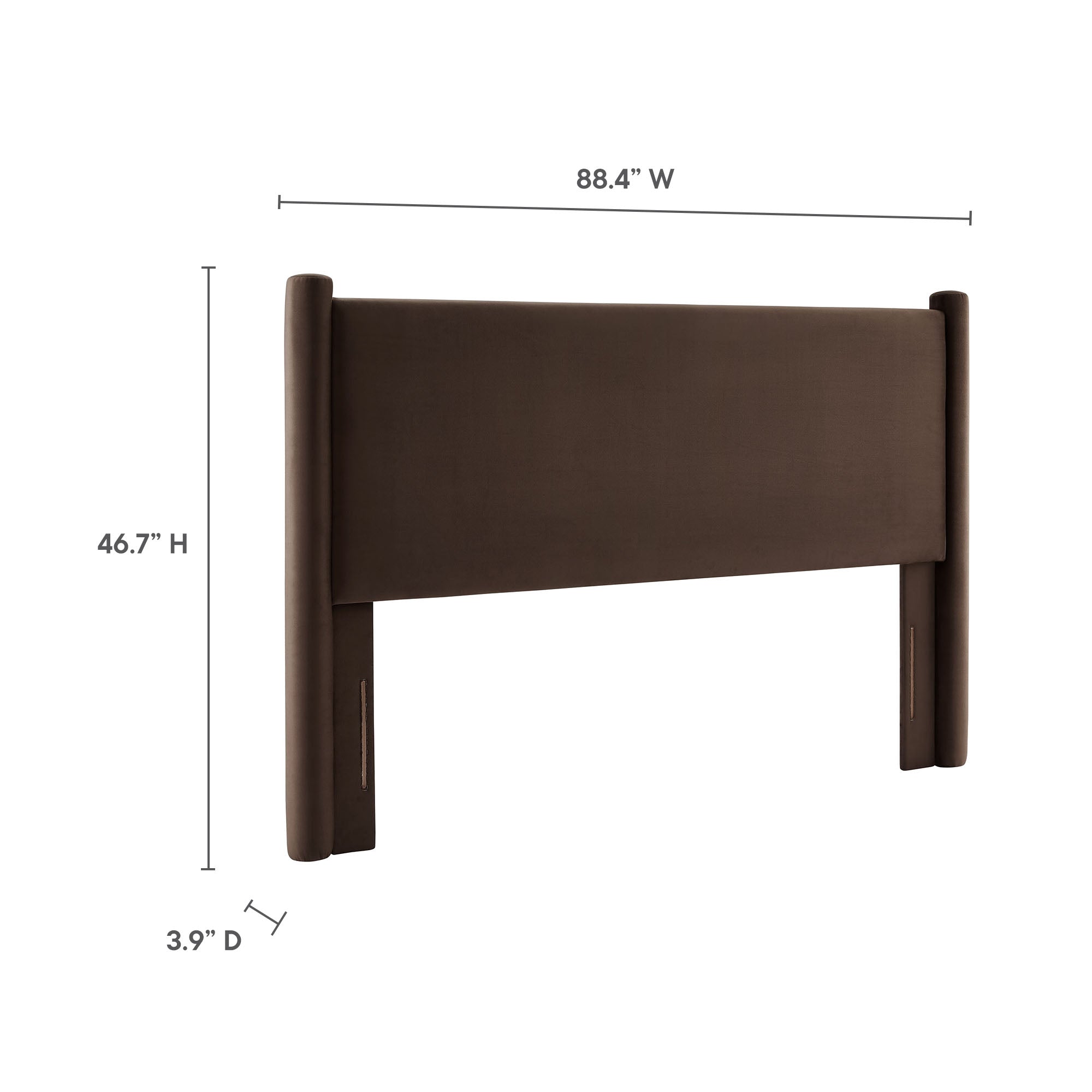 Modway Rael Performance Velvet King Headboard
