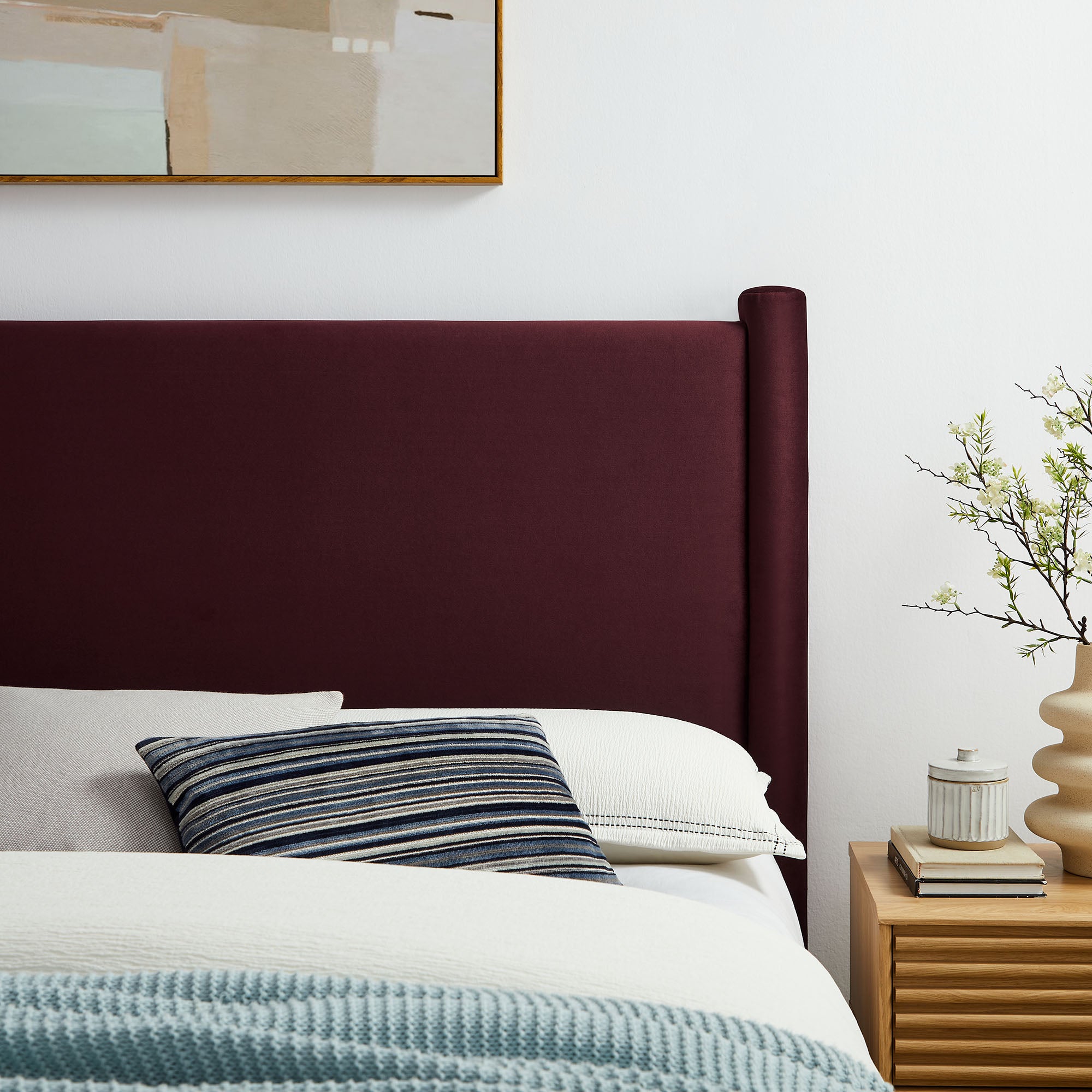 Modway Rael Performance Velvet King Headboard