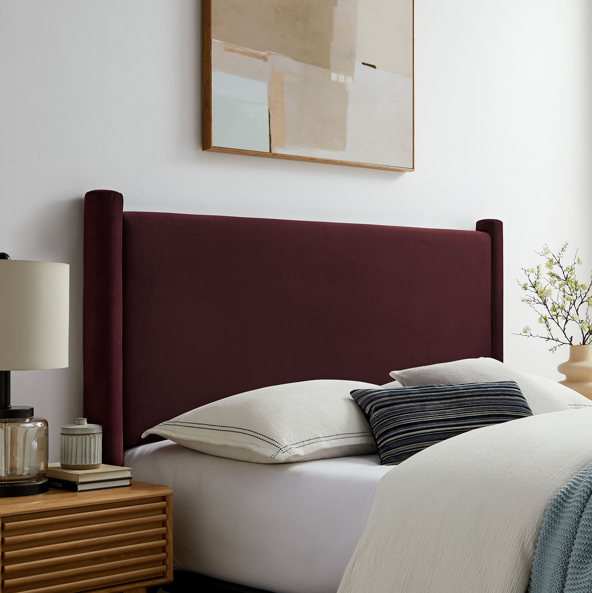 Modway Rael Performance Velvet King Headboard