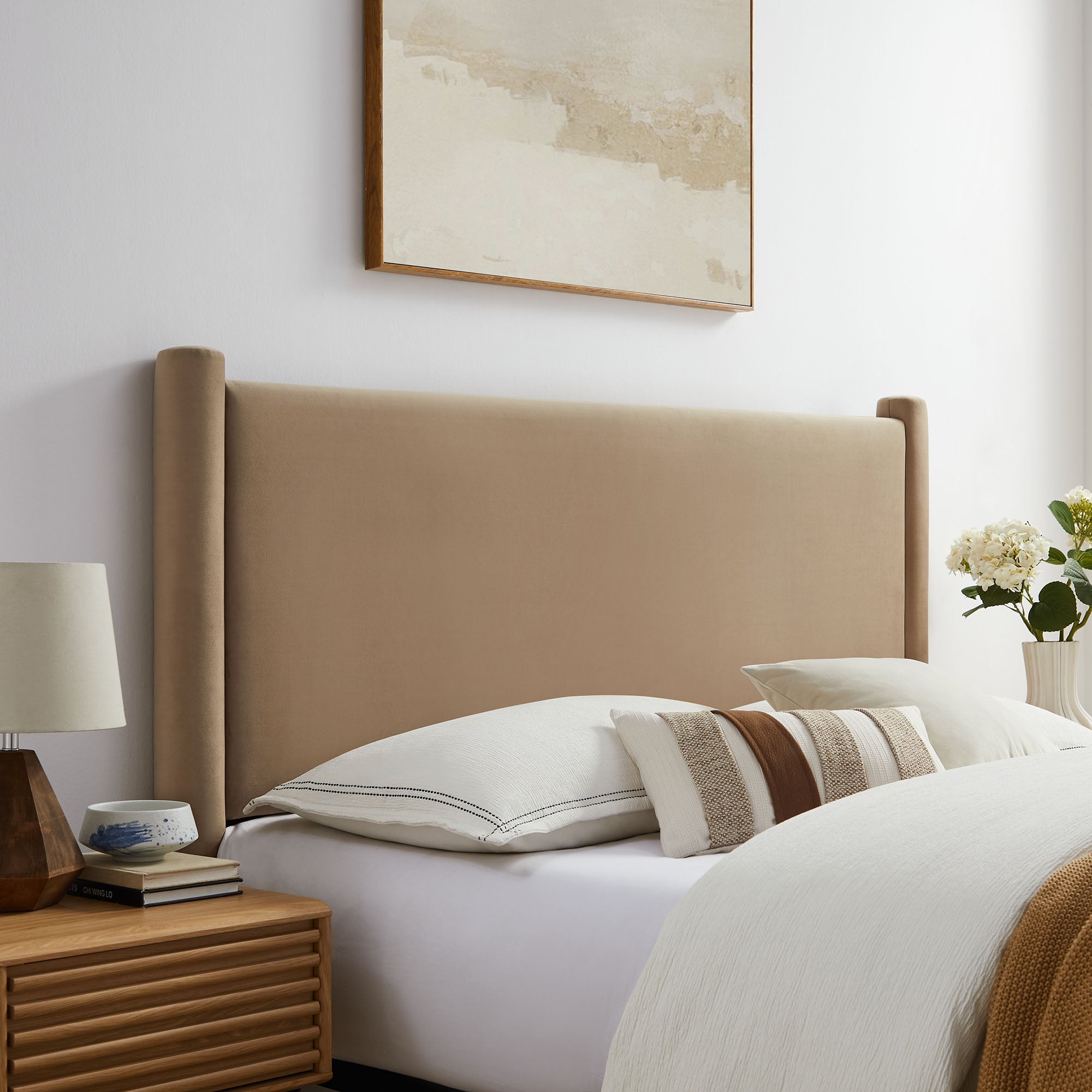 Modway Rael Performance Velvet King Headboard