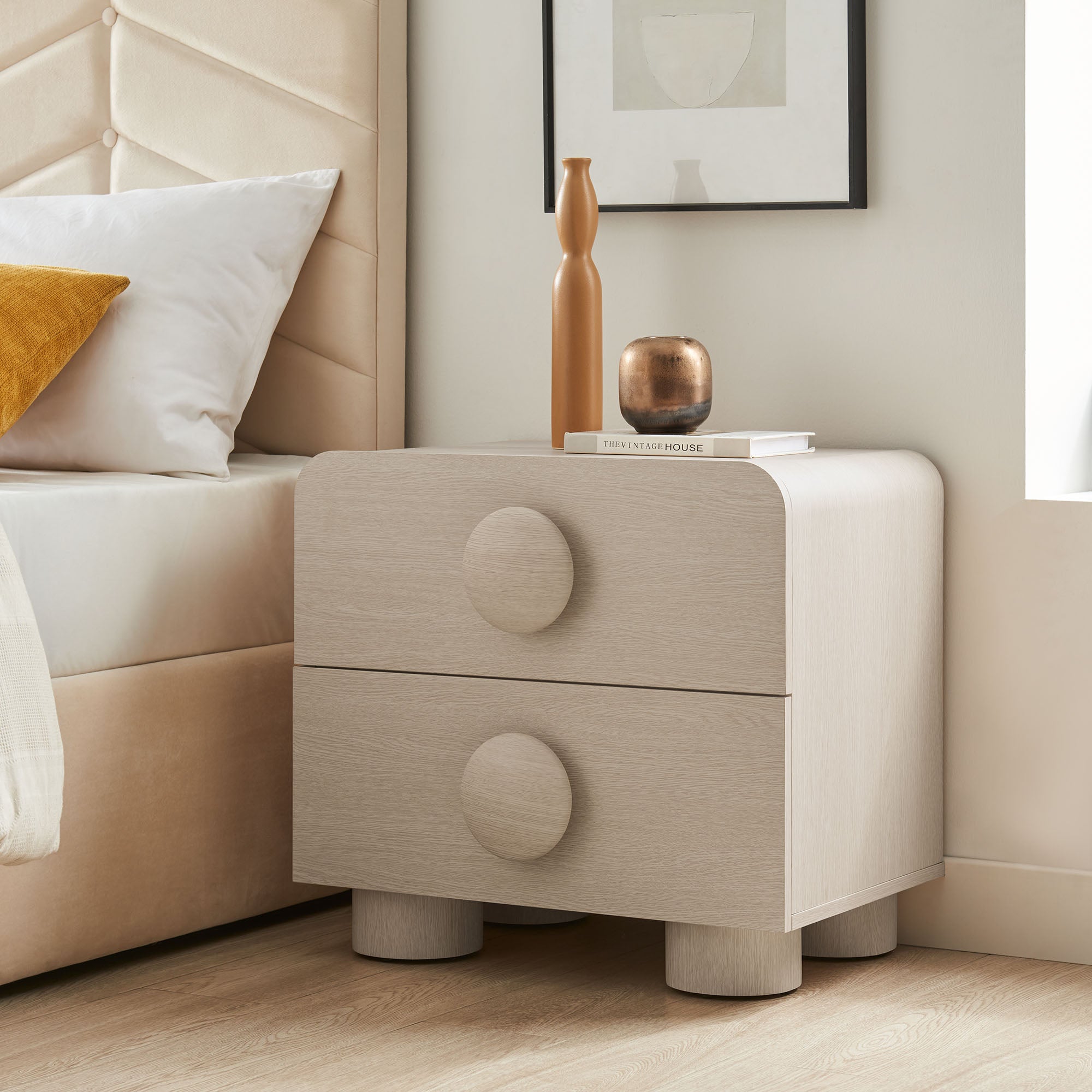 Modway Sonnet 2-Drawer Nightstand