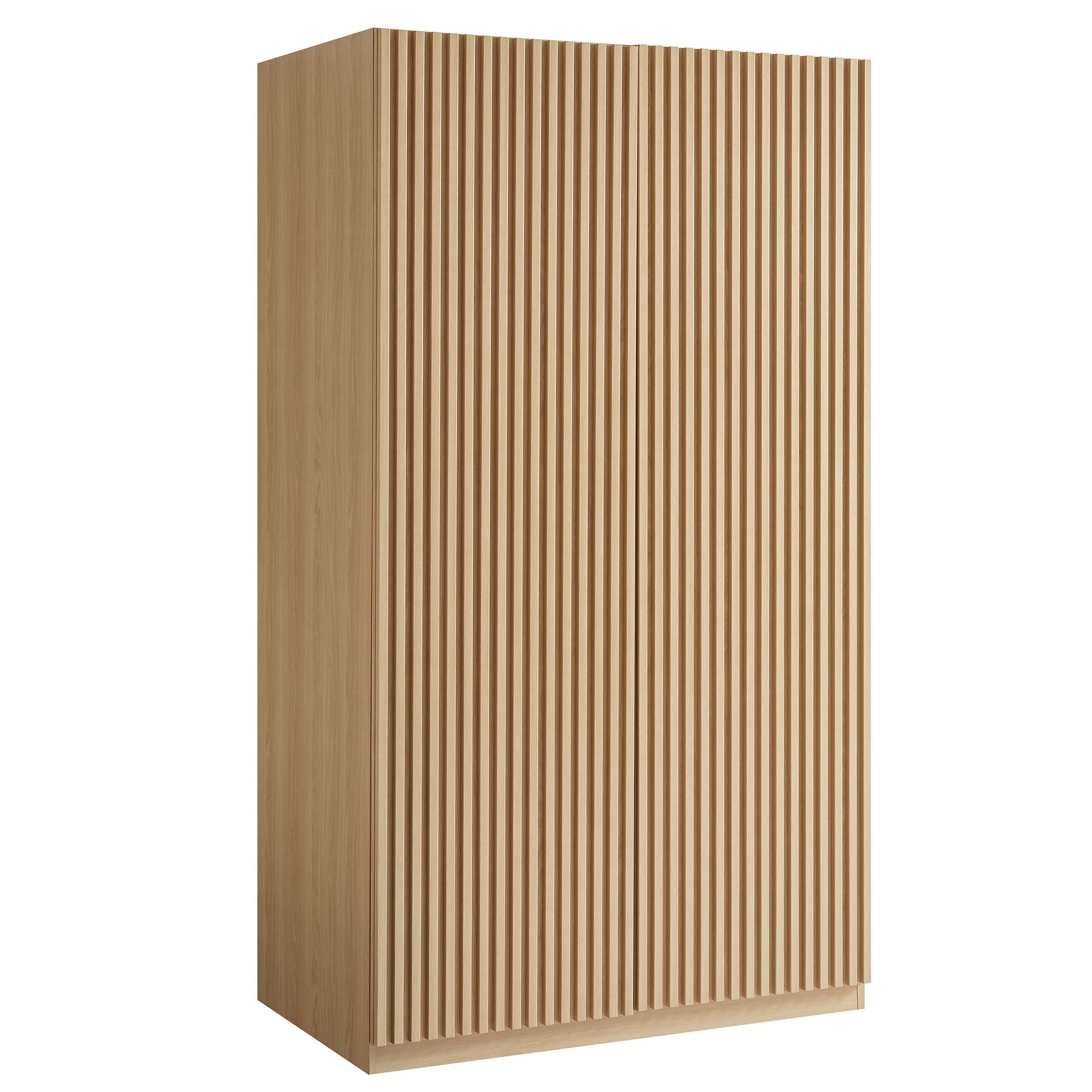 Modway Render 2-Door Wardrobe Closet
