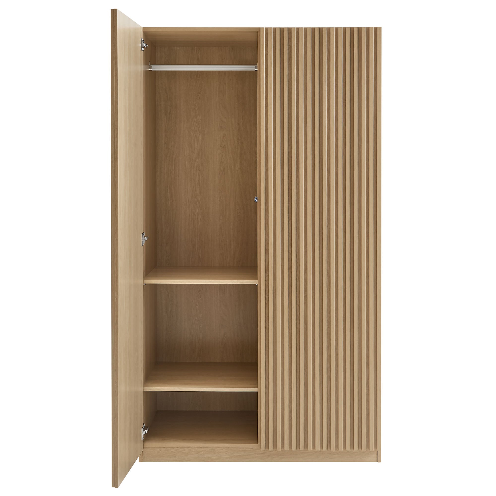 Modway Render 2-Door Wardrobe Closet