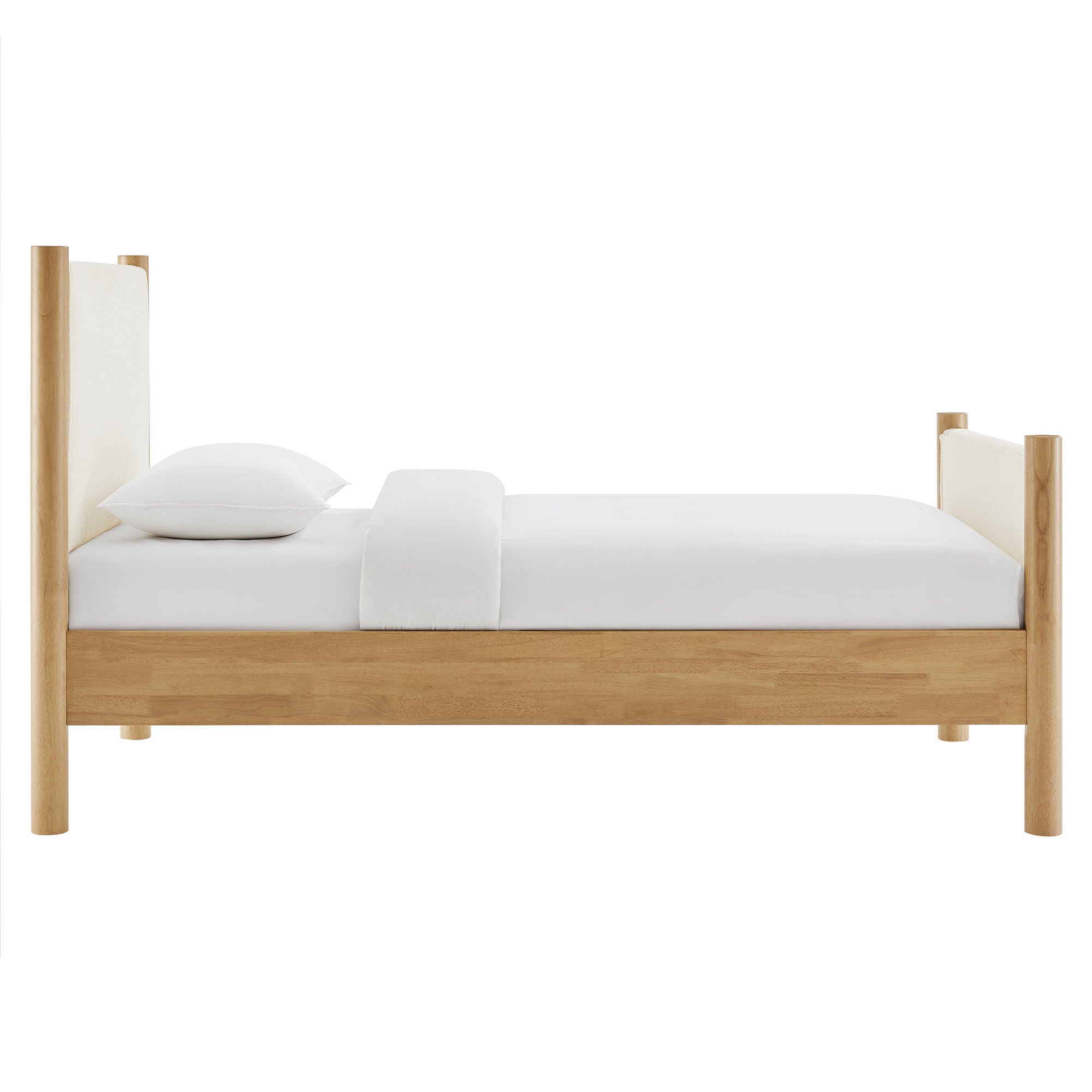 Modway Maven Twin Size Boucle Upholstered Platform Bed