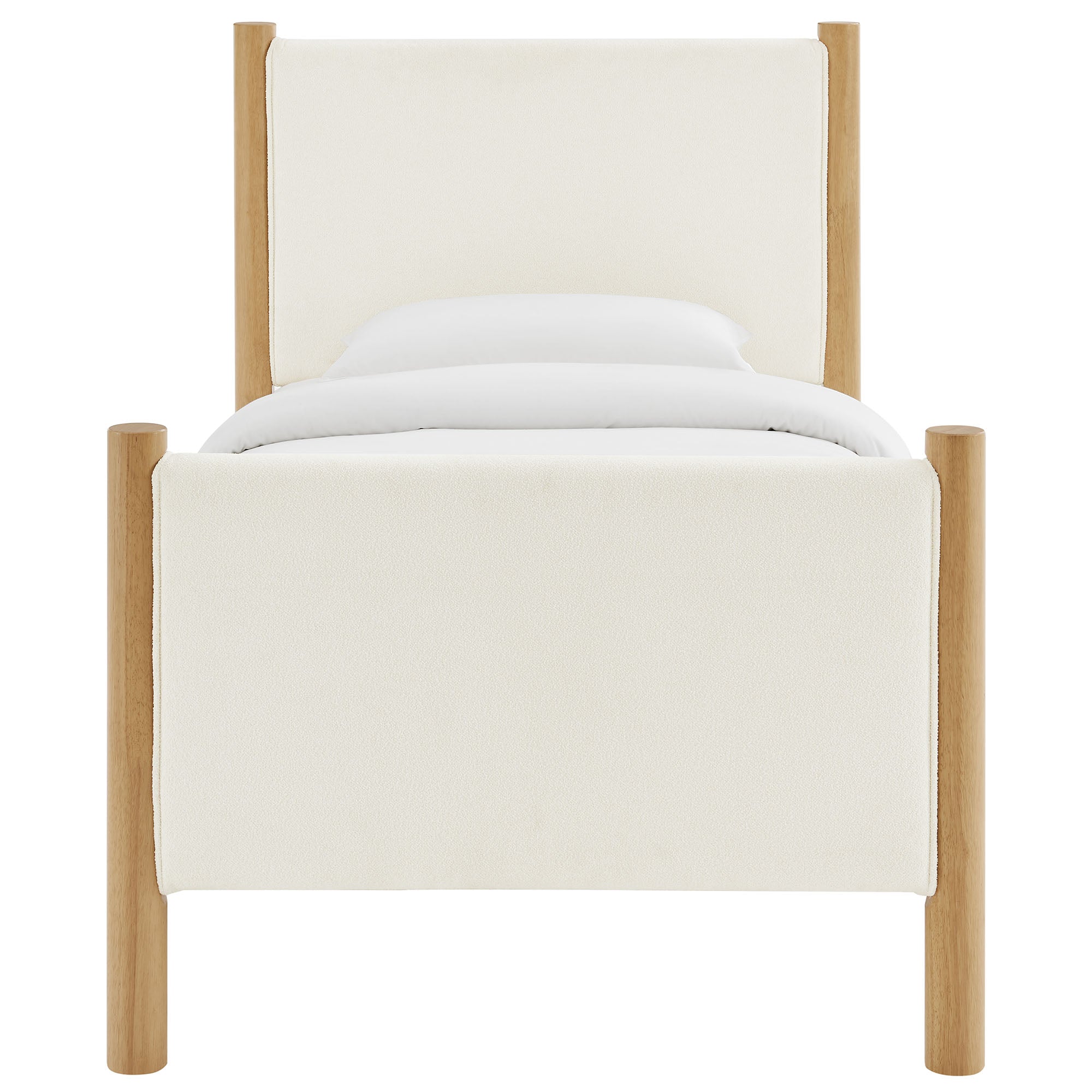 Modway Maven Twin Size Boucle Upholstered Platform Bed