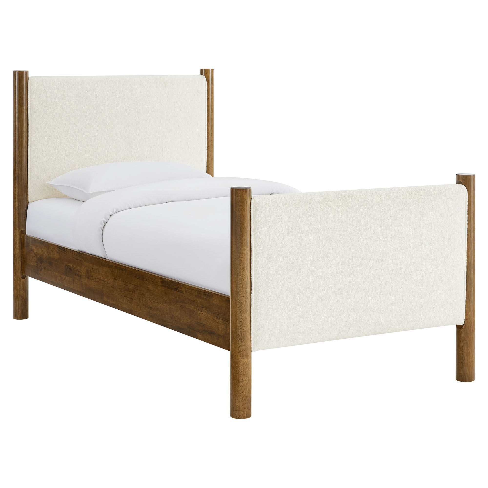 Modway Maven Twin Size Boucle Upholstered Platform Bed