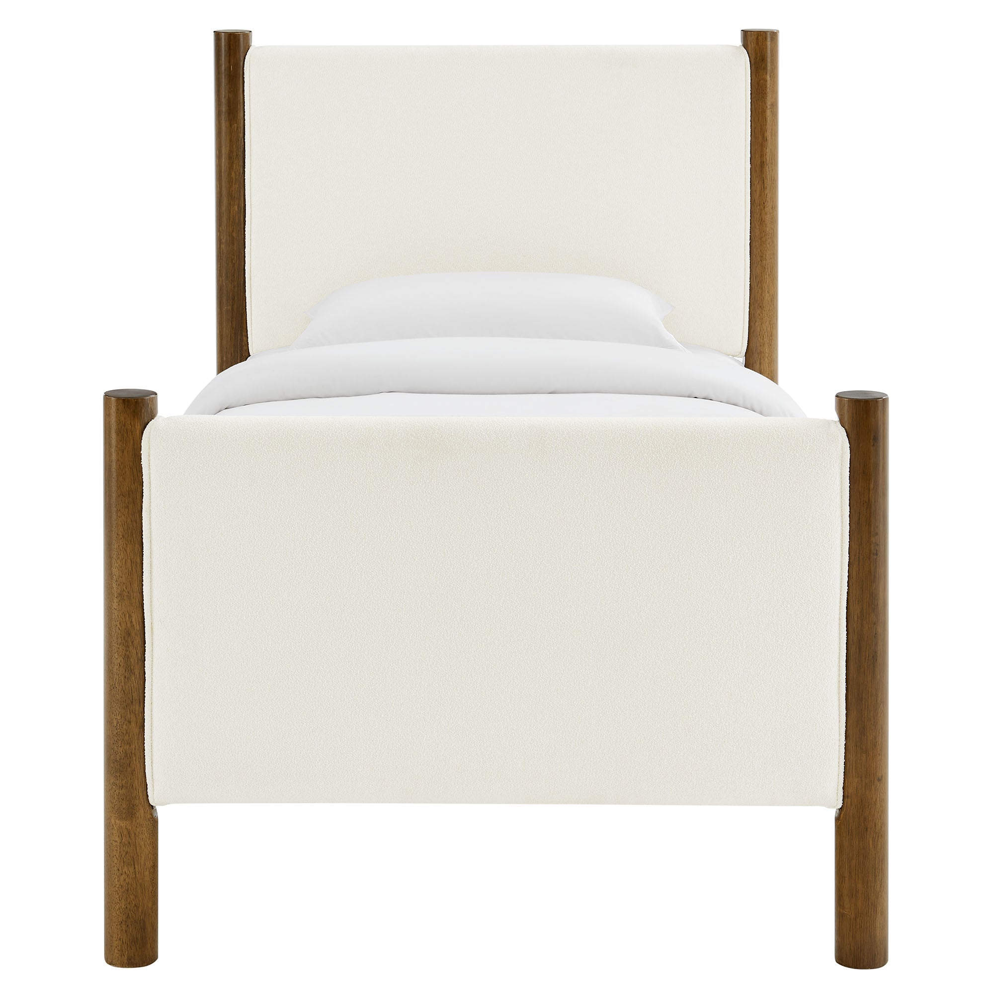 Modway Maven Twin Size Boucle Upholstered Platform Bed