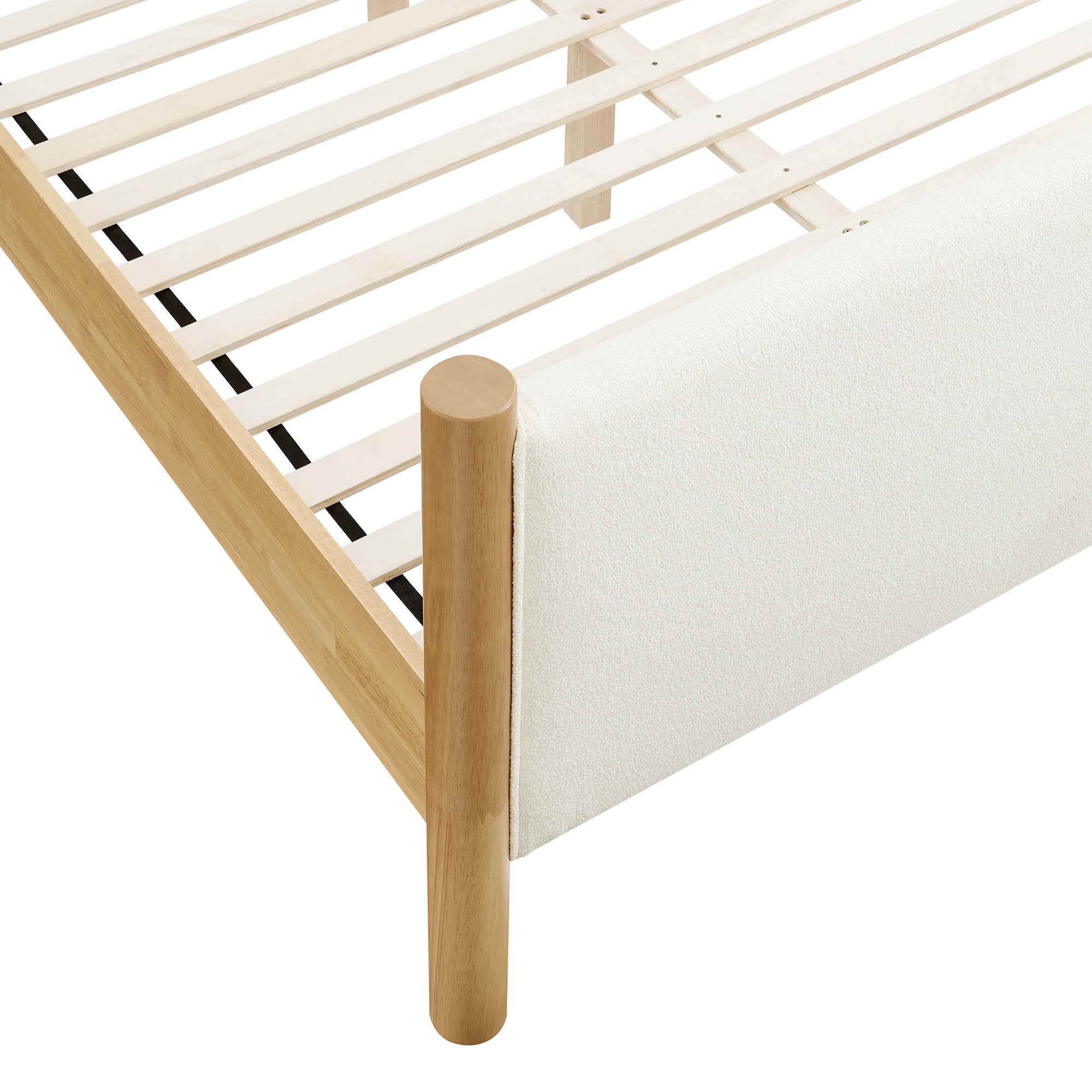 Modway Maven Queen Size Boucle Upholstered Platform Bed