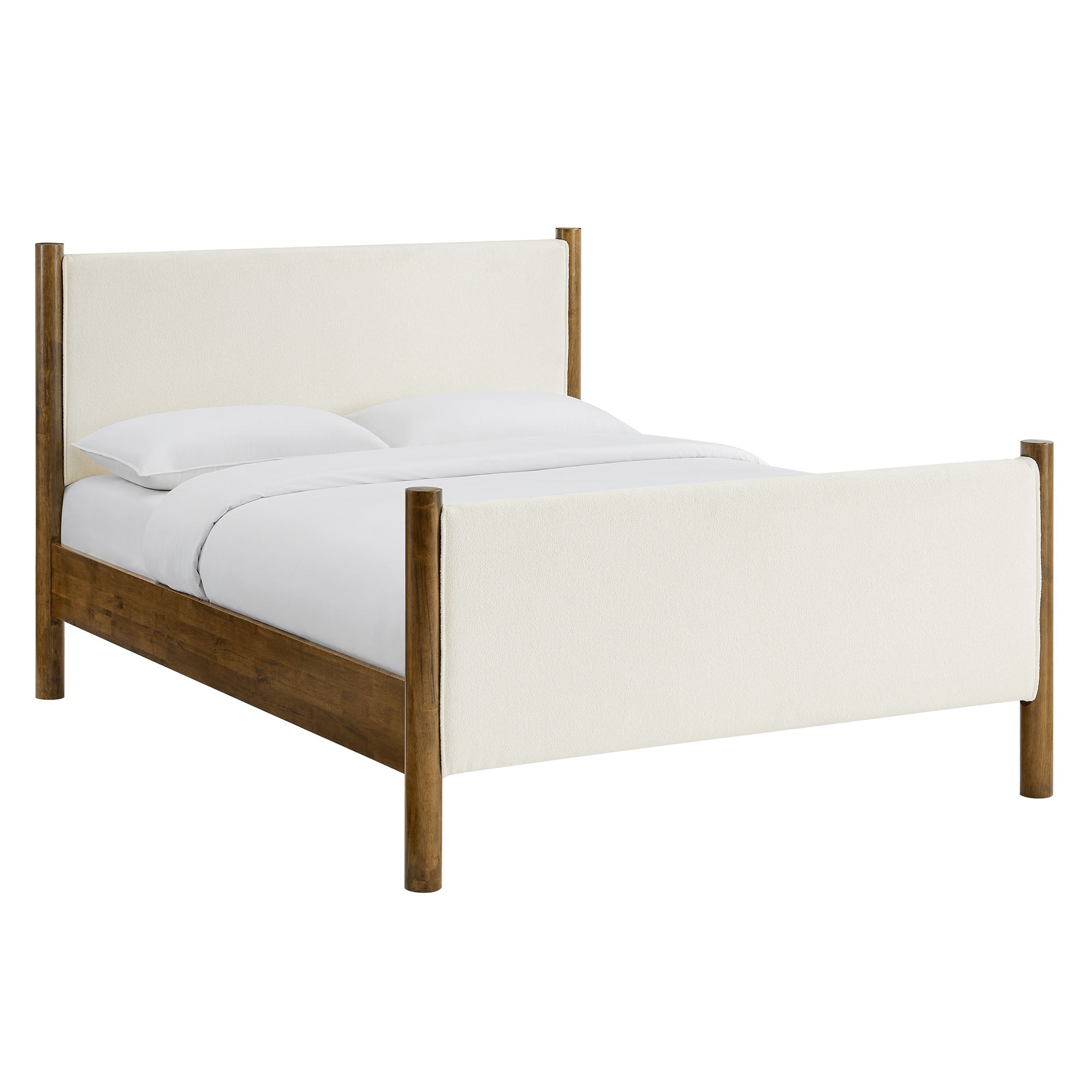 Modway Maven Queen Size Boucle Upholstered Platform Bed
