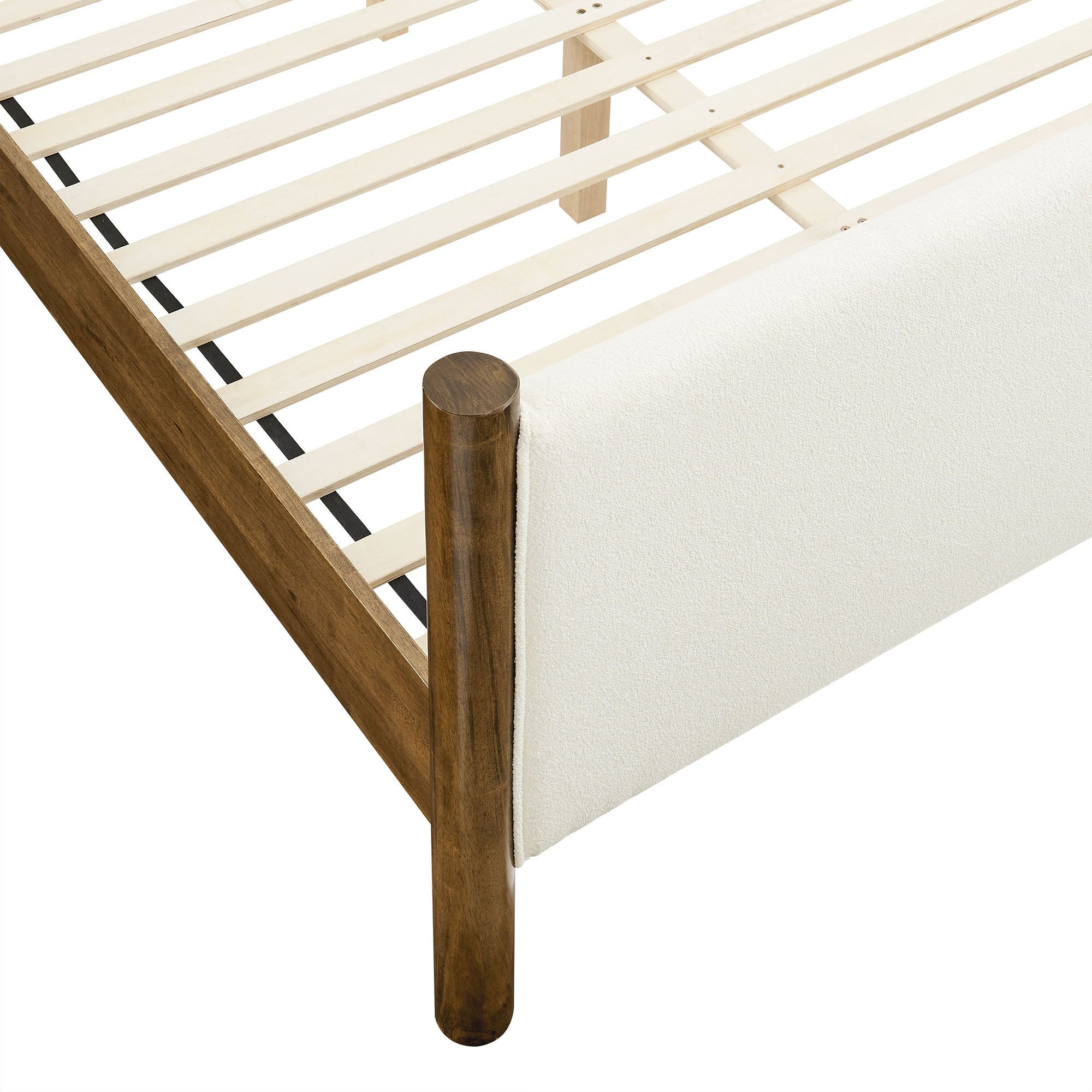 Modway Maven Queen Size Boucle Upholstered Platform Bed