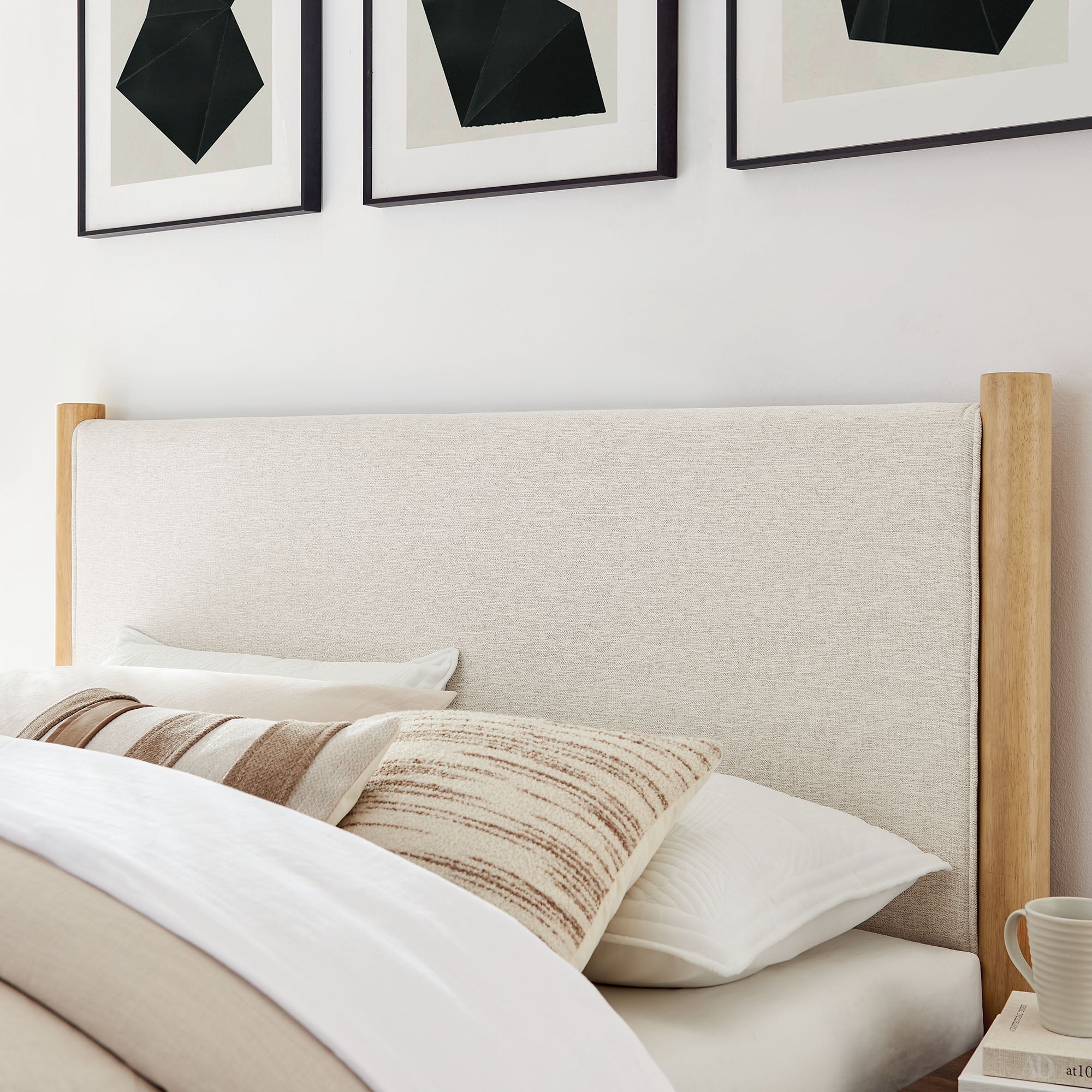 Modway Maven King Size Fabric Upholstered Platform Bed