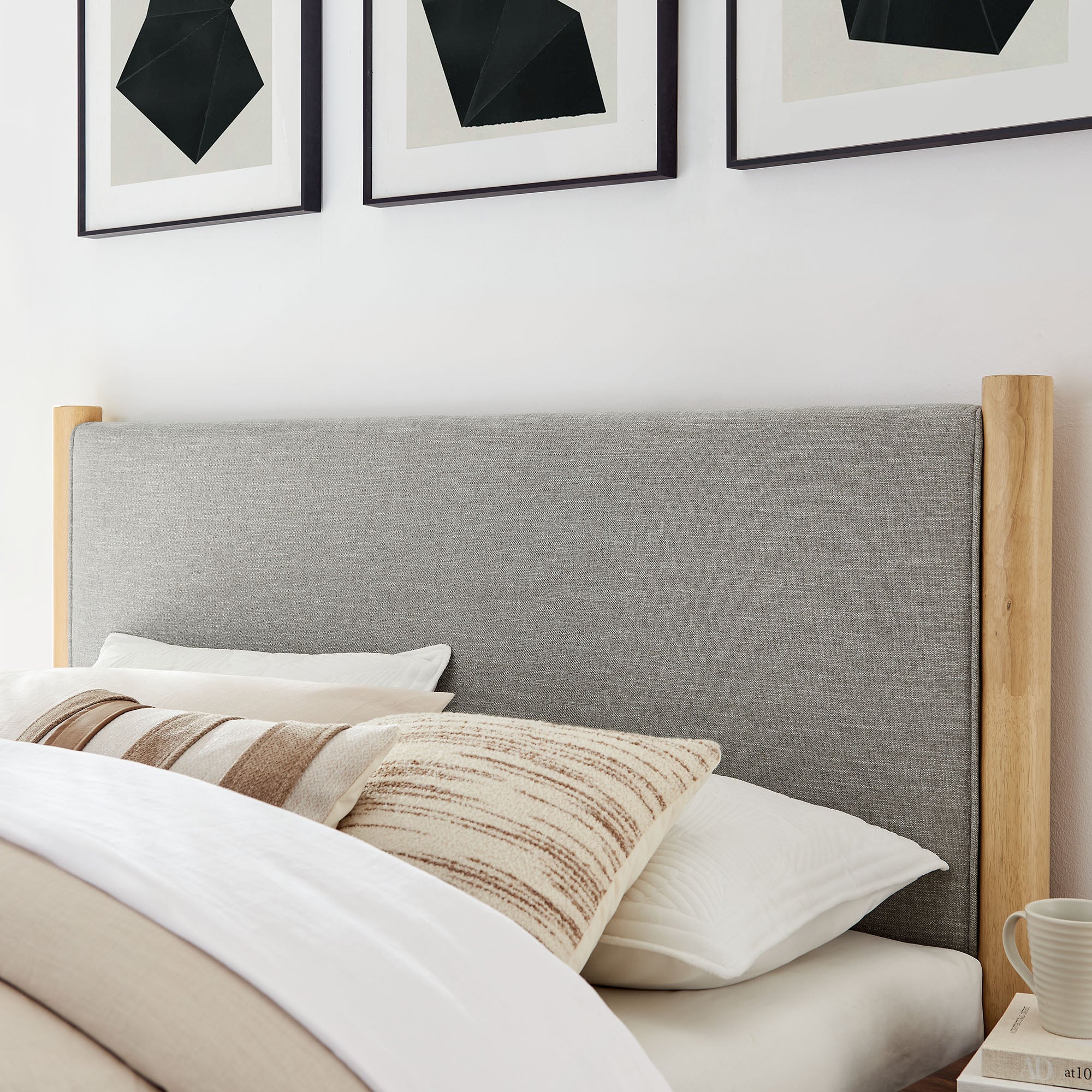 Modway Maven King Size Fabric Upholstered Platform Bed