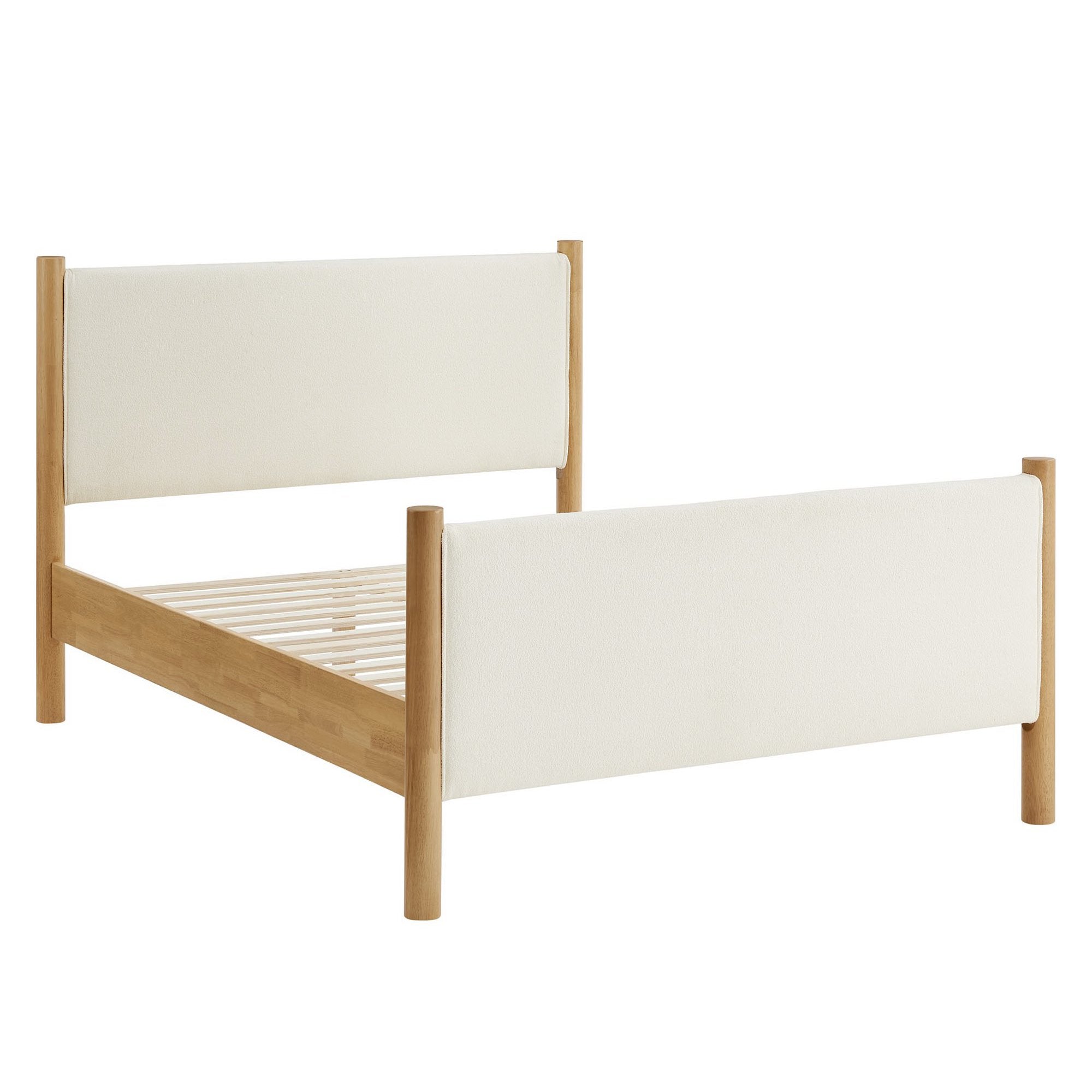 Modway Maven King Size Boucle Upholstered Platform Bed