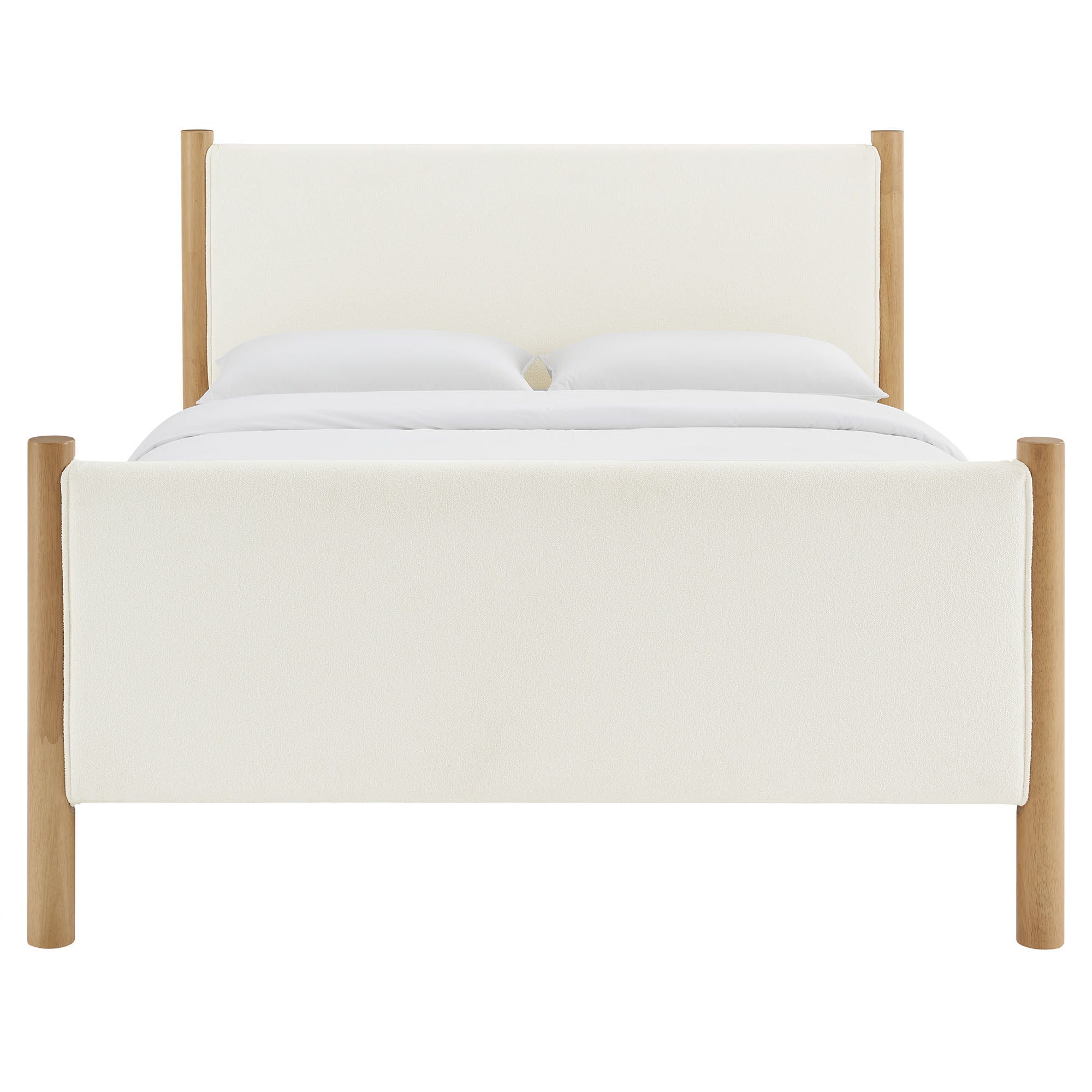Modway Maven King Size Boucle Upholstered Platform Bed