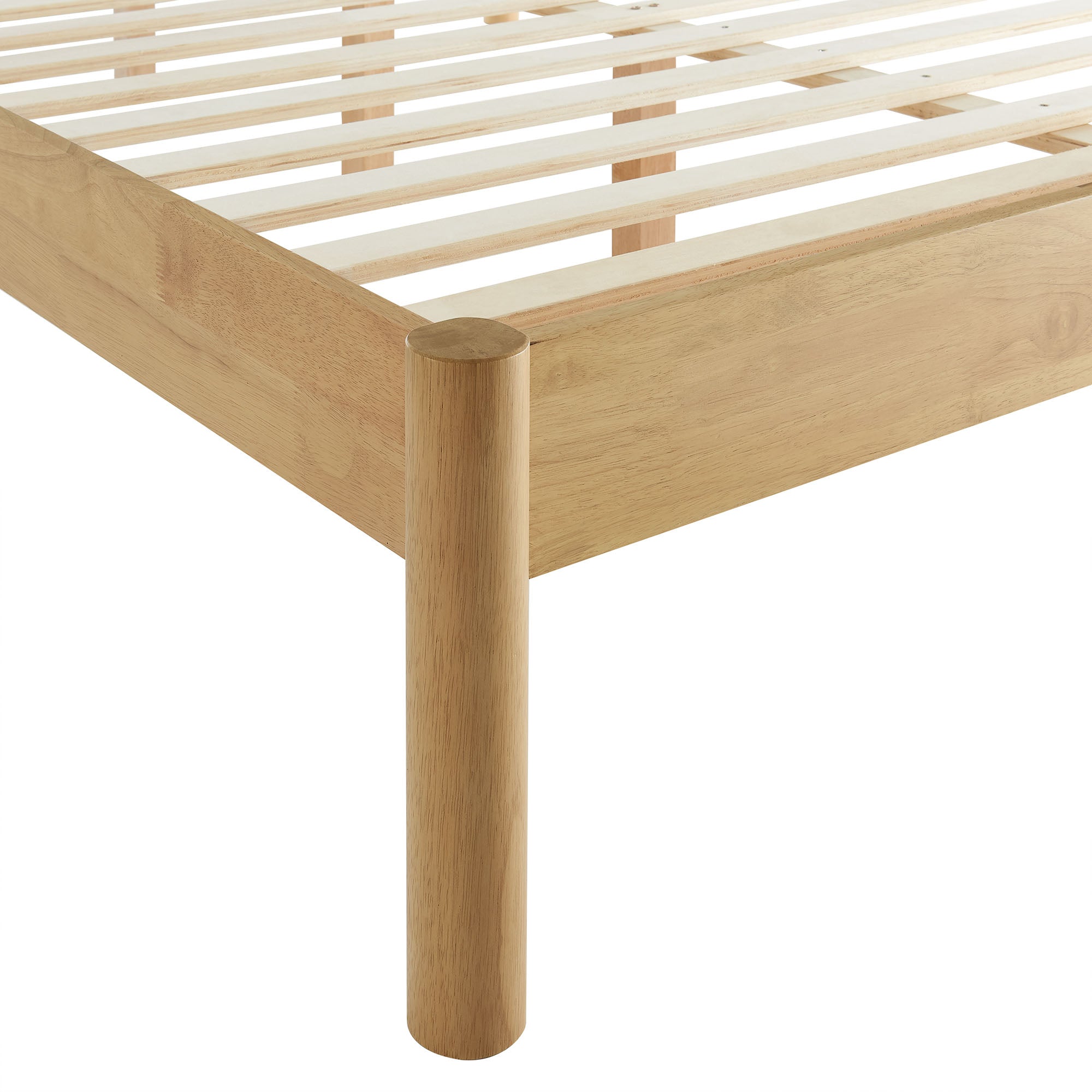Modway Olea Channel Tufted Boucle Solid Wood Queen Platform Bed