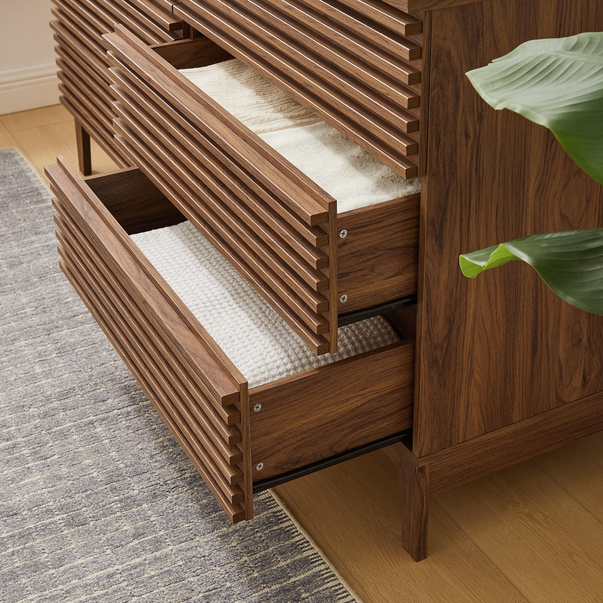 Modway Render 63” 6-Drawer Dresser