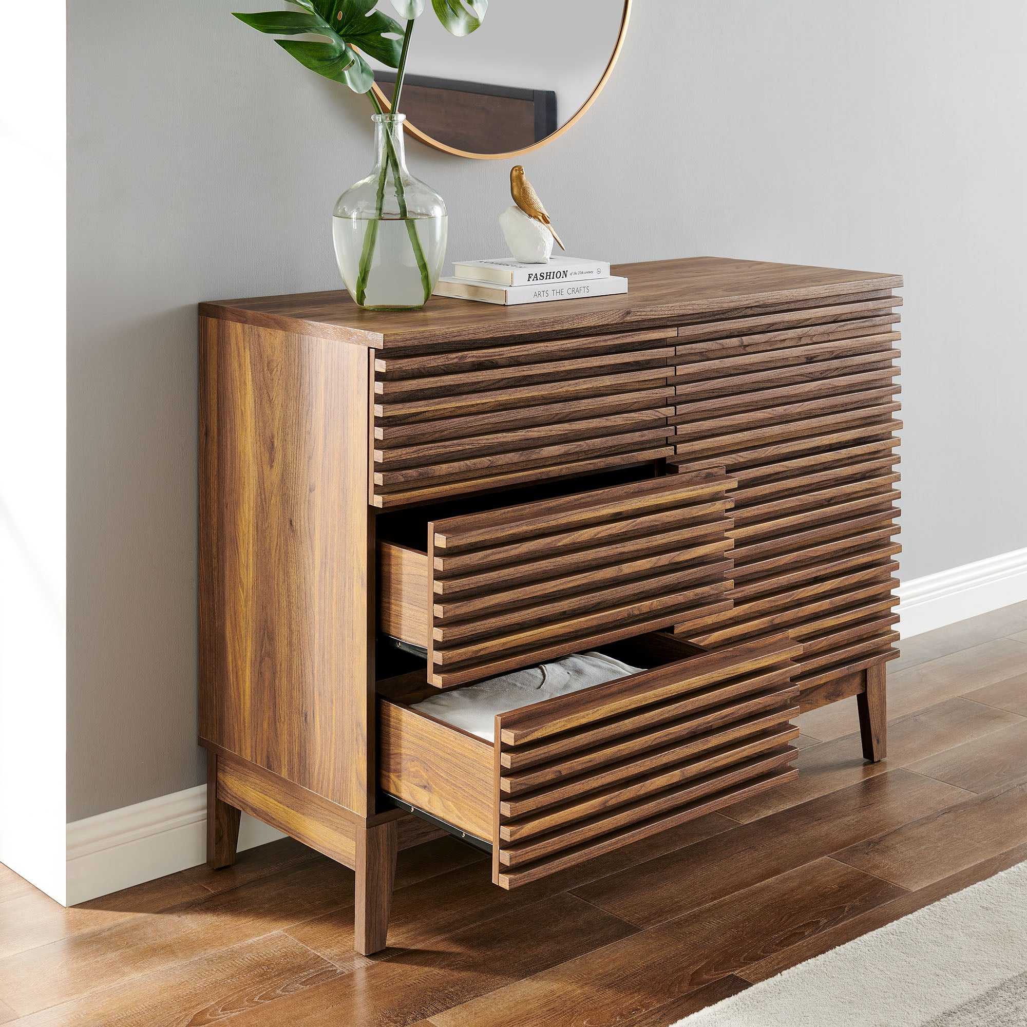 Modway Render 47” 6-Drawer Dresser