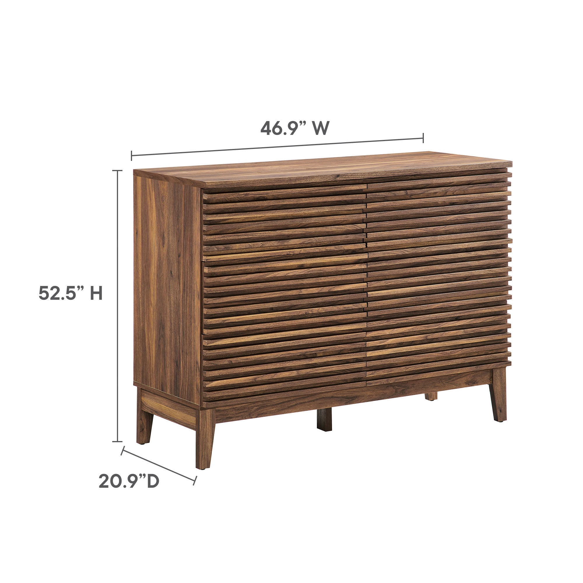 Modway Render 47” 6-Drawer Dresser