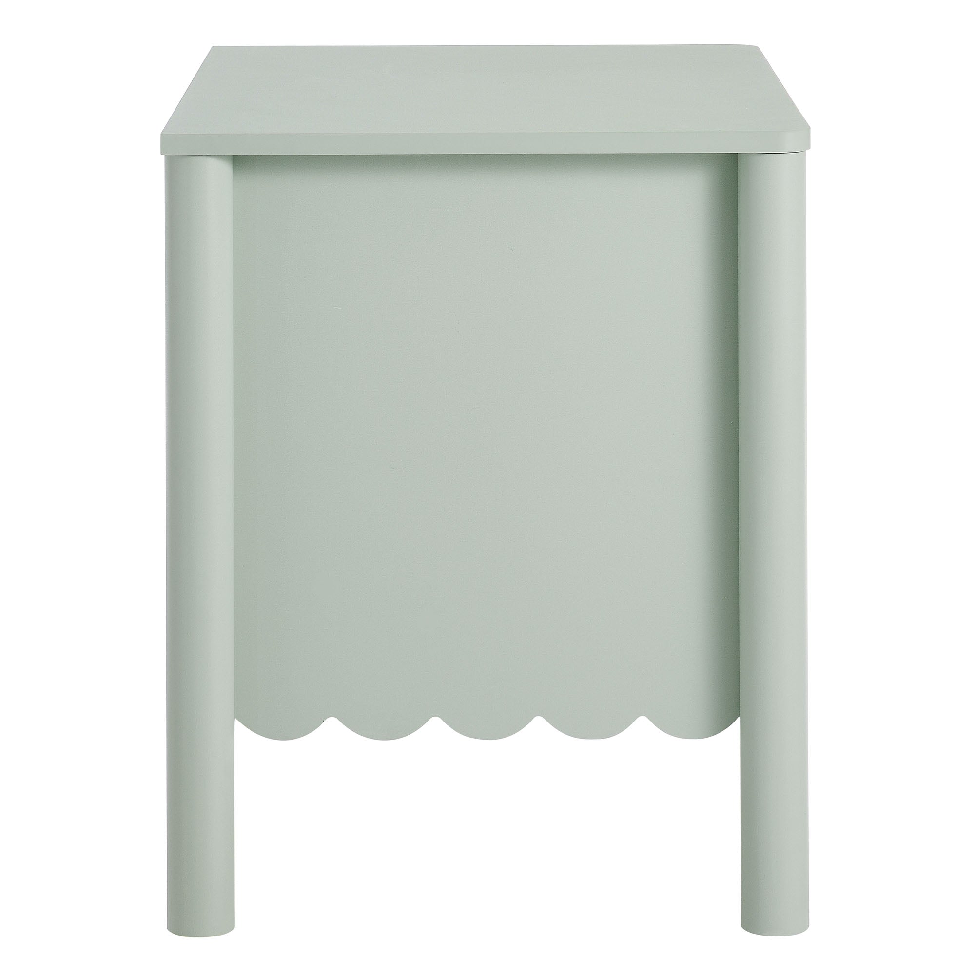 Modway Emmeline Scalloped 2-Drawer Nightstand